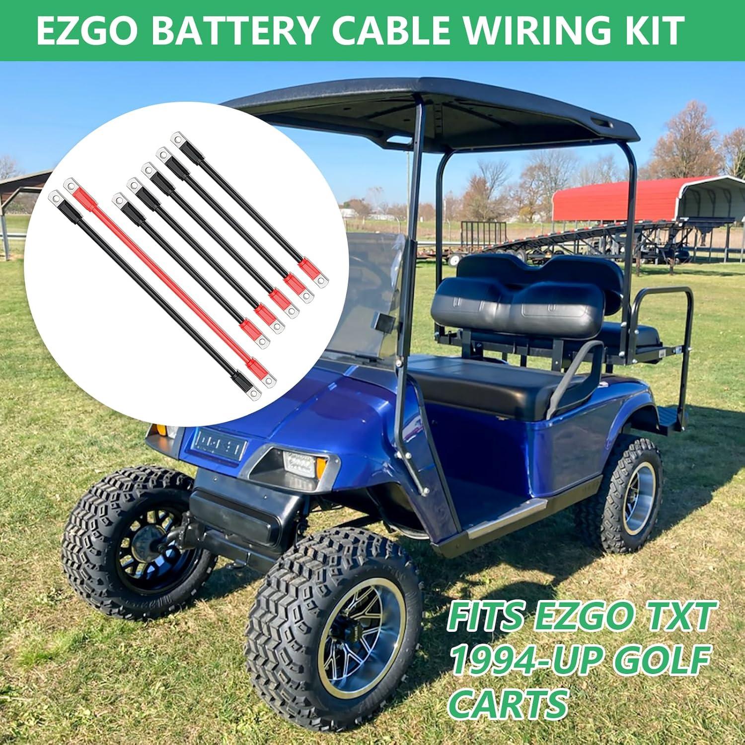 Kit de Cables de Batería Drive-up para Carrito Golf EZGO TXT 36/48V