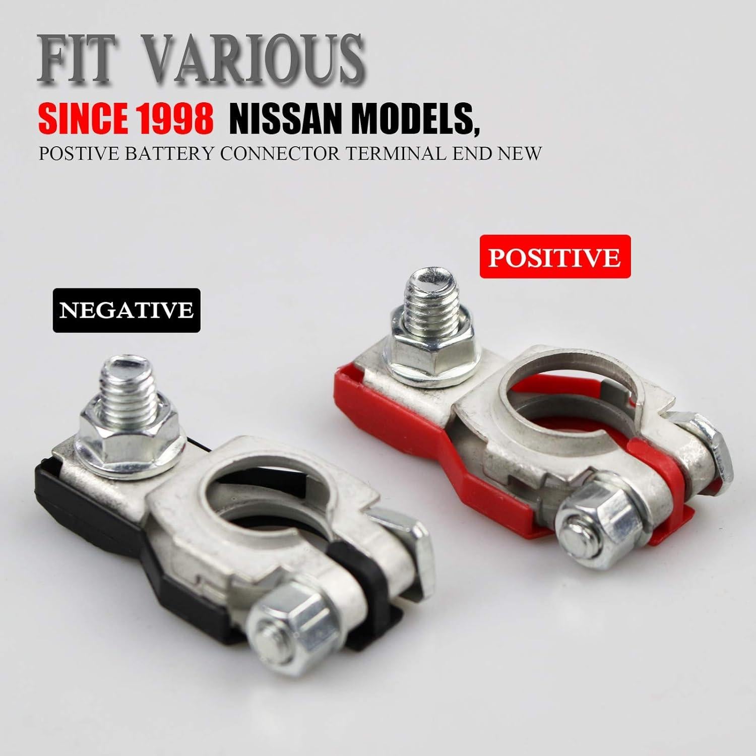 Terminales de Batería Nissan TKDMR TN02 - Positivo y Negativo