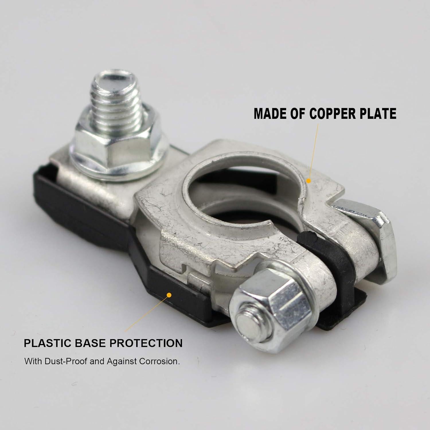 Terminales de Batería Nissan TKDMR TN02 - Positivo y Negativo