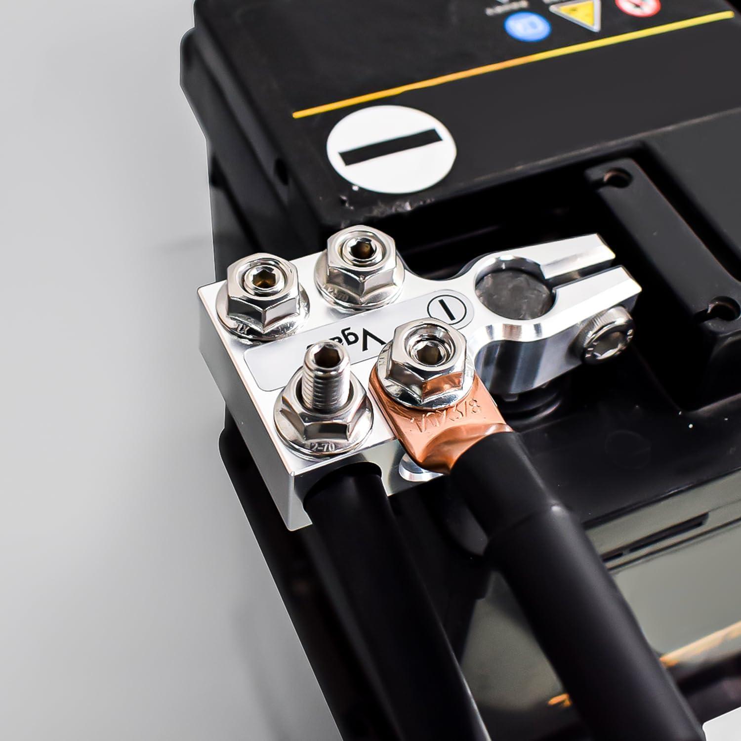 Conector de terminal de batería Vgate 8 vías 8AWG a 4/0 AWG