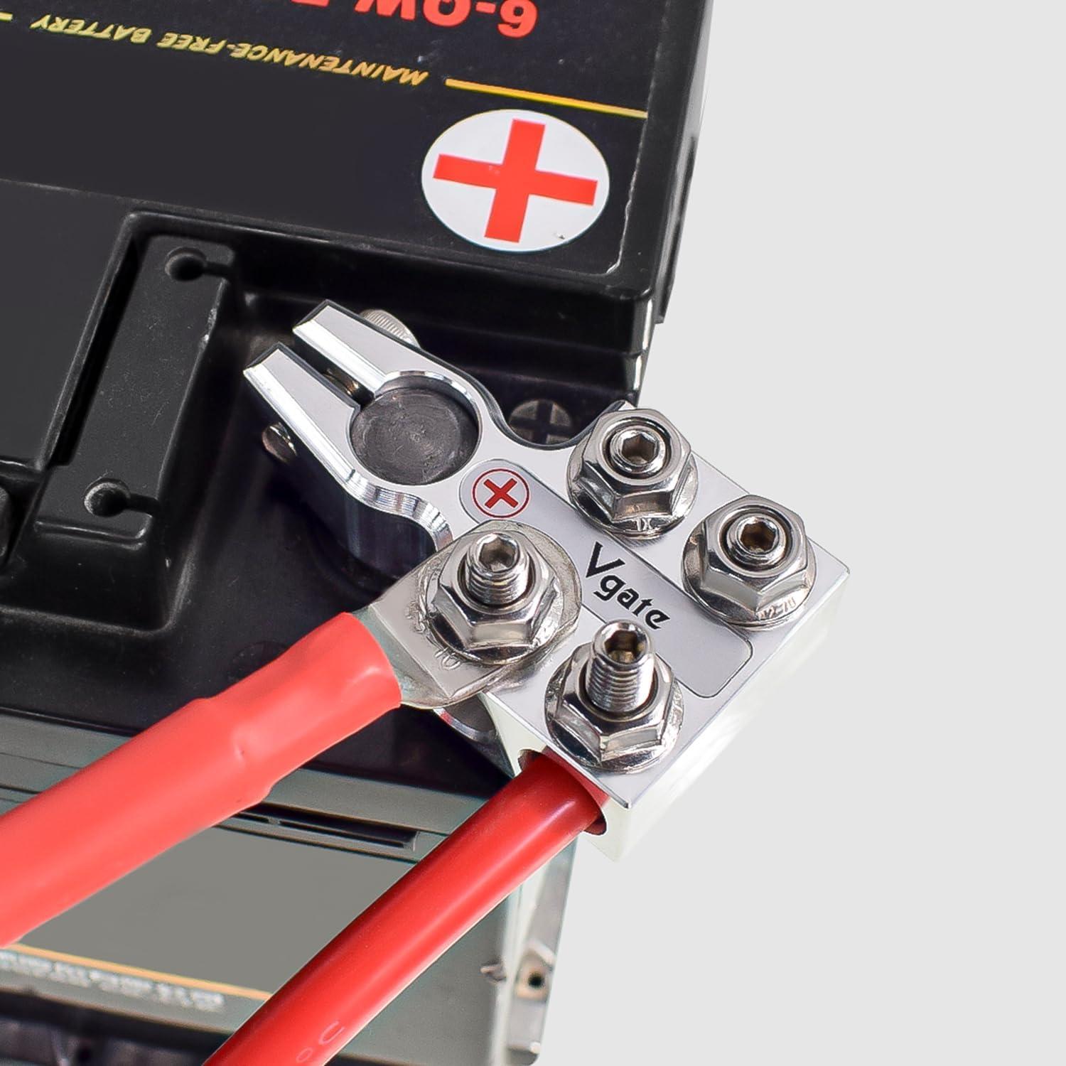 Conector de terminal de batería Vgate 8 vías 8AWG a 4/0 AWG