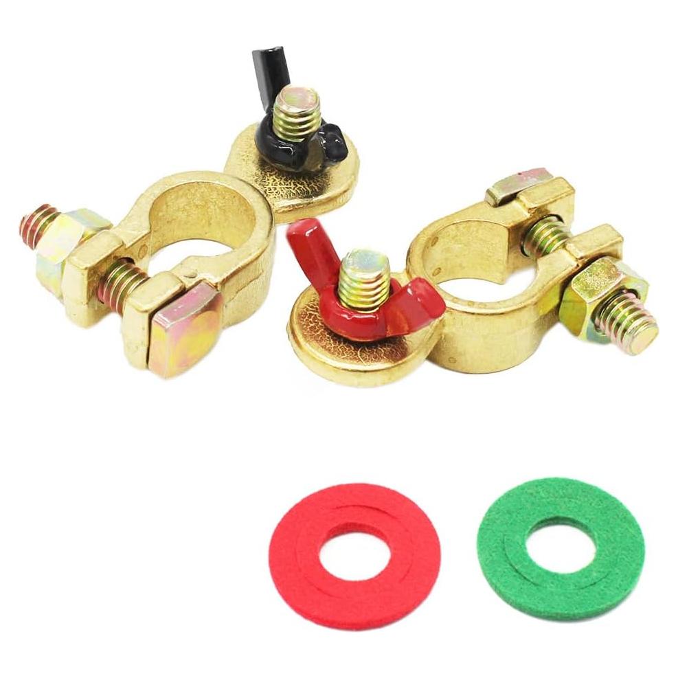 Conectores de terminal de batería X-Haibei M8 12V 24V 2 Pcs