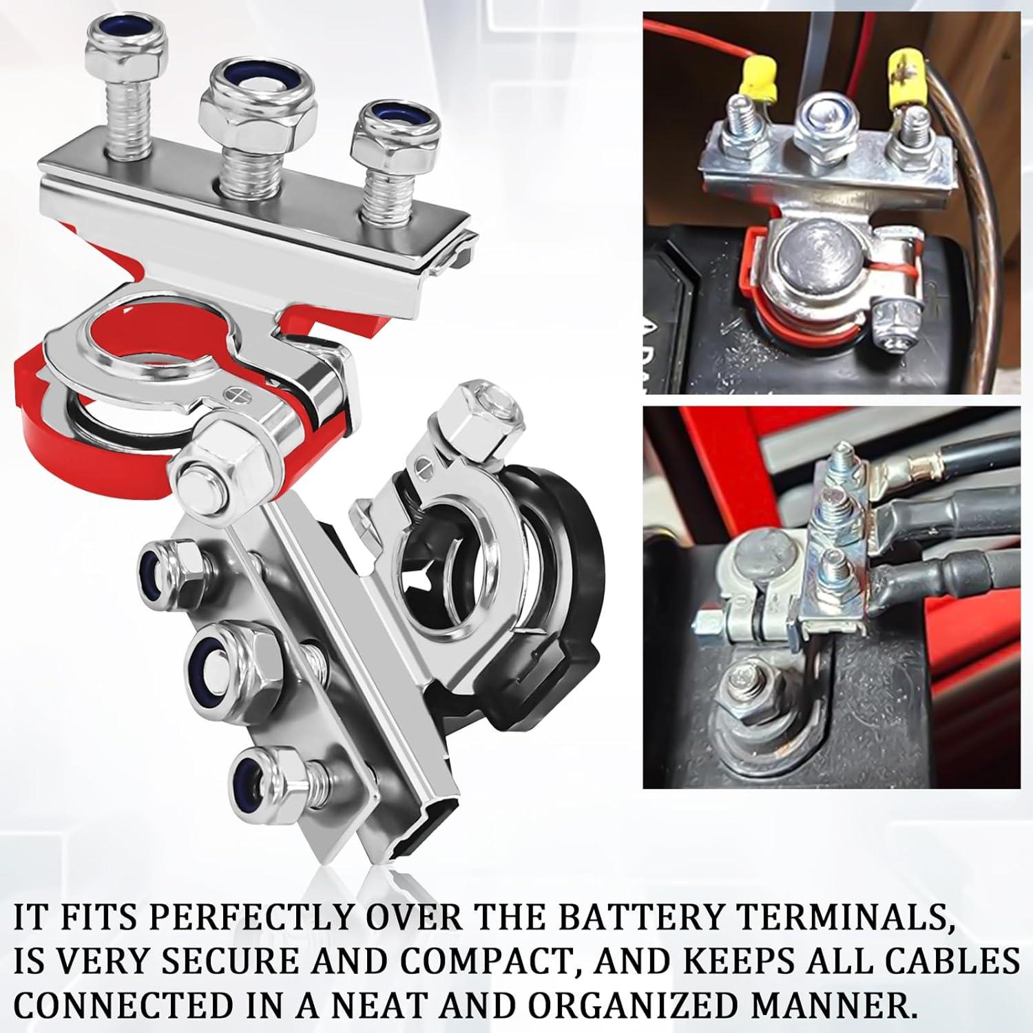 Conectores de Batería Hirificing QCZTW01 2PCS 12V Alta Resistencia