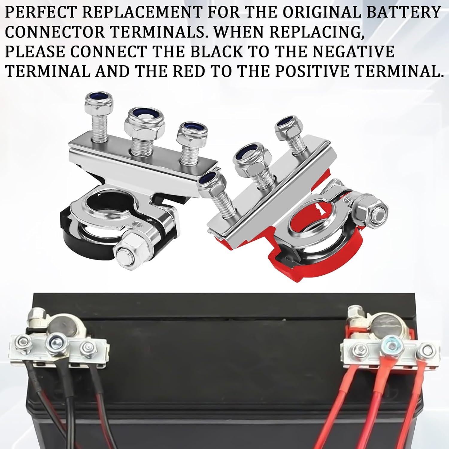 Conectores de Batería Hirificing QCZTW01 2PCS 12V Alta Resistencia