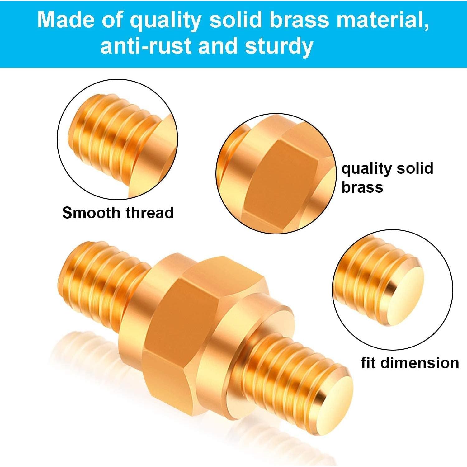 Adaptador de Terminal de Batería Boao - 8 Piezas de Latón