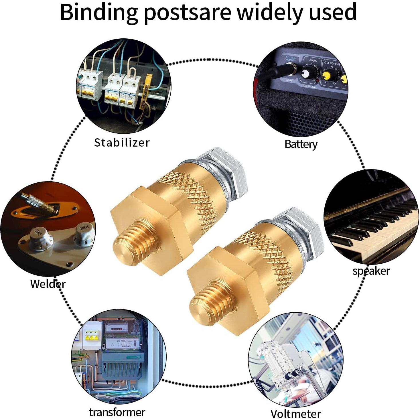 Juego de 2 Conectores de Terminal de Batería M8 Siyurongg
