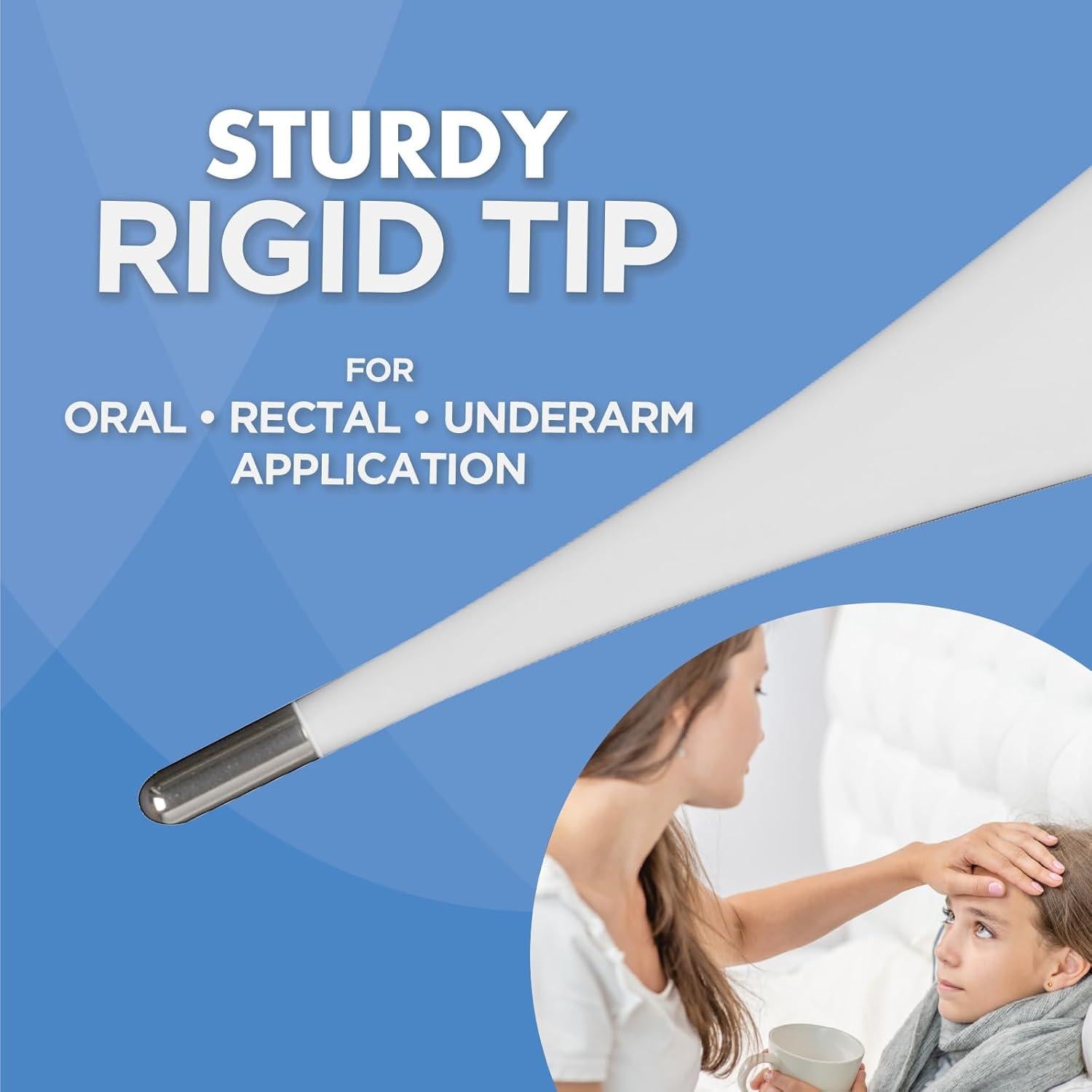 Termómetro Digital Veridian 08-918 | Lectura 60 Segundos | Alerta de Fiebre