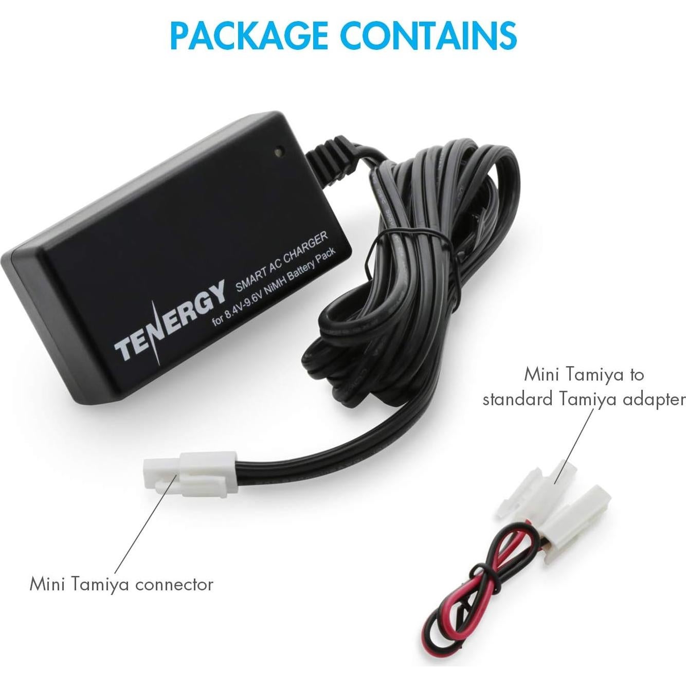 Cargador Inteligente Tenergy NiMH 8.4V-9.6V para Airsoft y RC