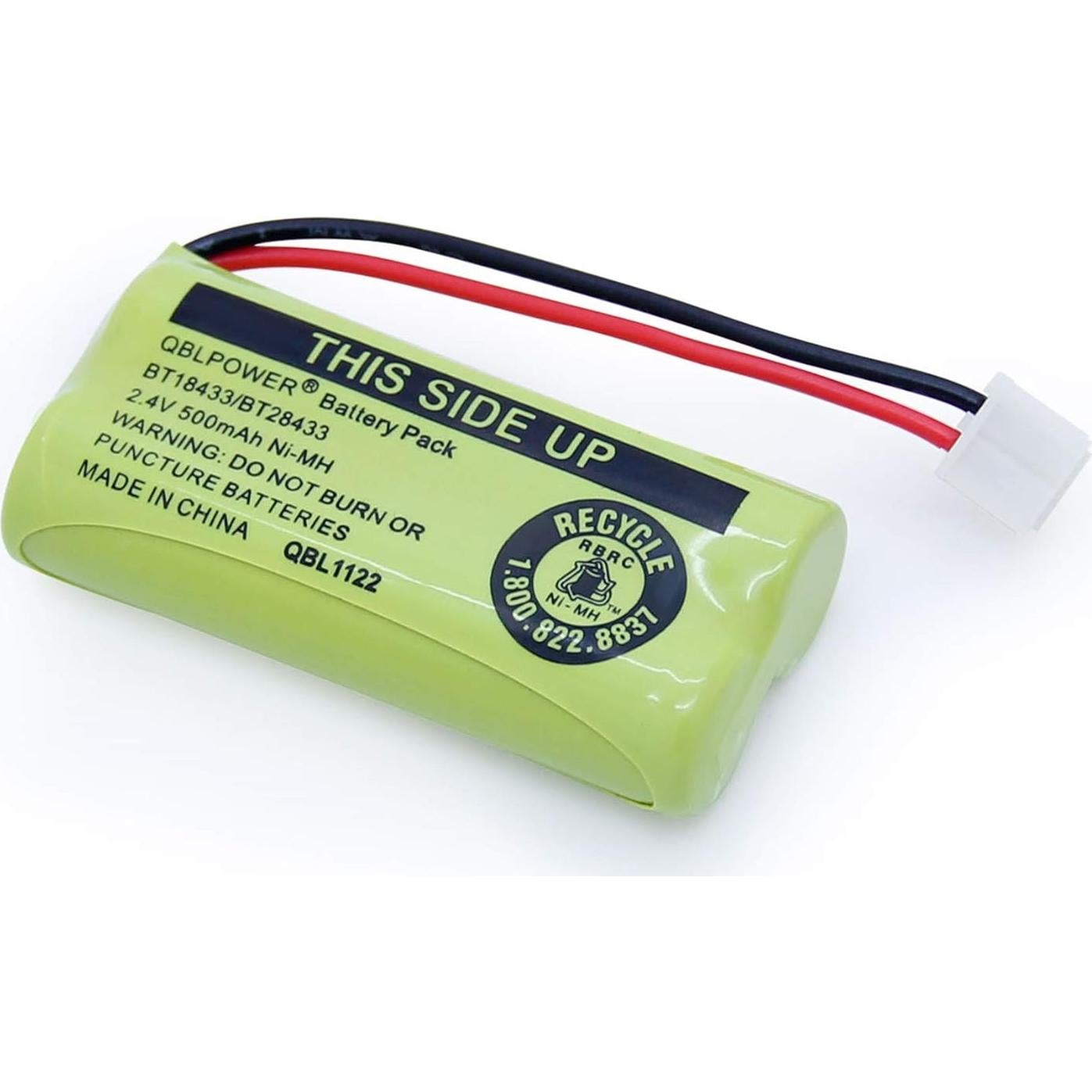 Batería recargable Ni-MH 2.4V 500mAh QBLPOWER para teléfonos