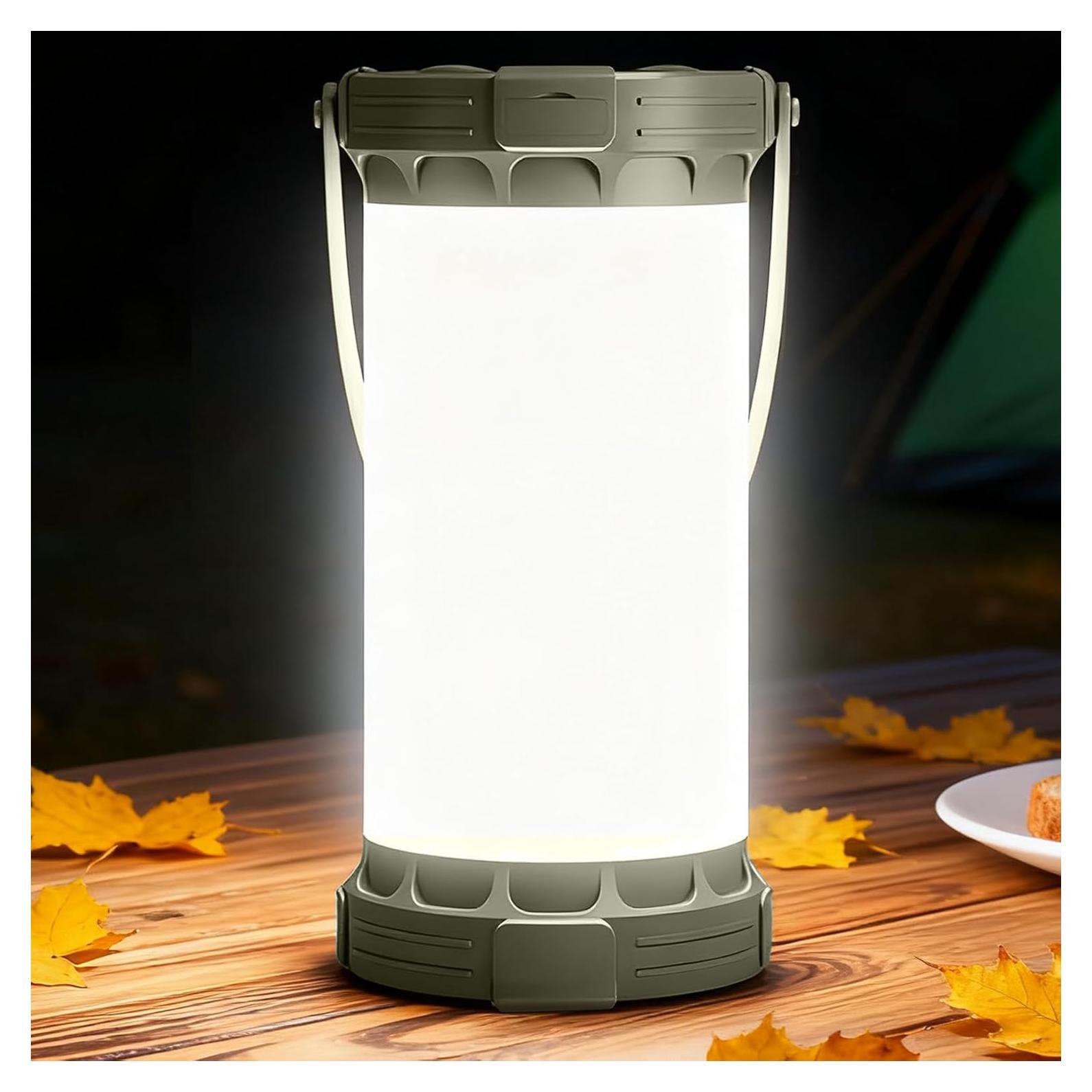 Linterna de Camping Glocusent C12 Recargable 5000mAh 135 LEDs