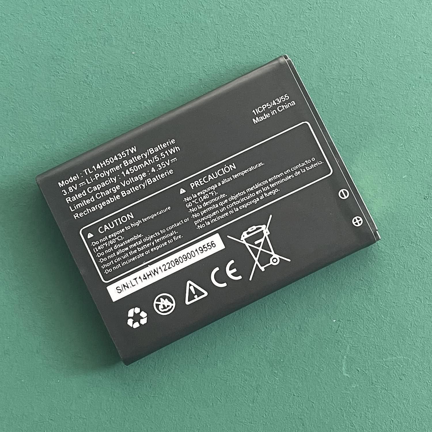 Batería de Reemplazo TL14H504357W para AT&T Cingular Flip IV 1450mAh