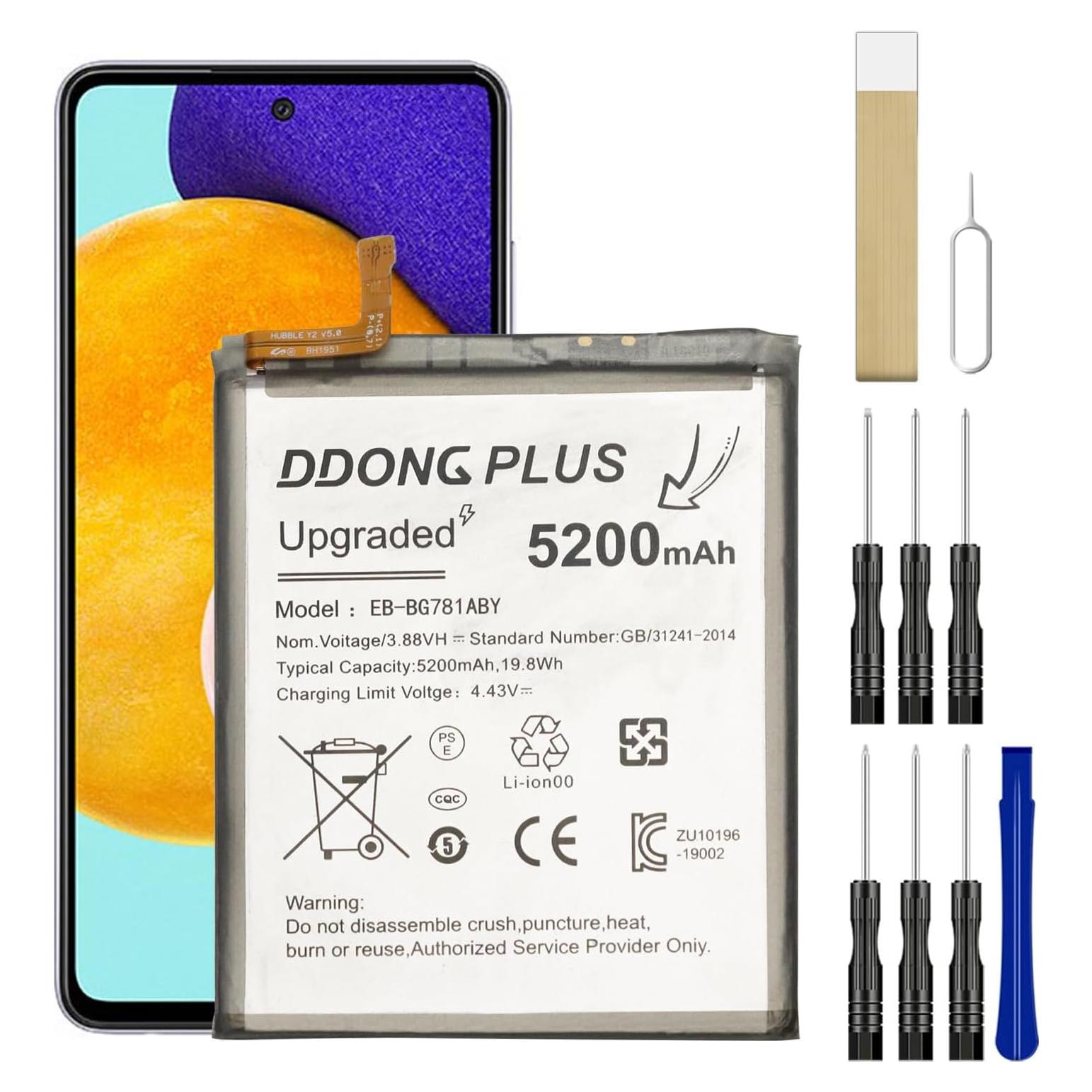 Batería de Reemplazo Mejorada EB-BG781ABY para Samsung Galaxy A52 5G