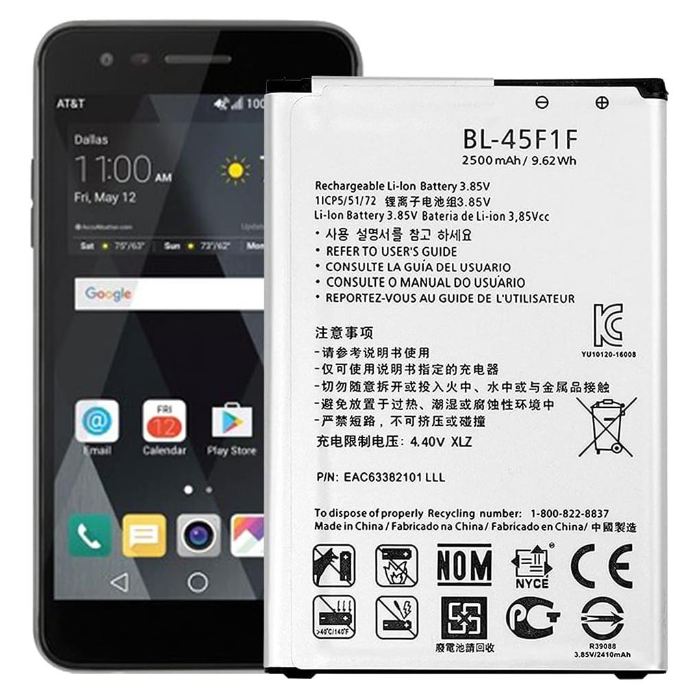 Batería de Reemplazo BL-45F1F para LG Phoenix 3 y Aristo