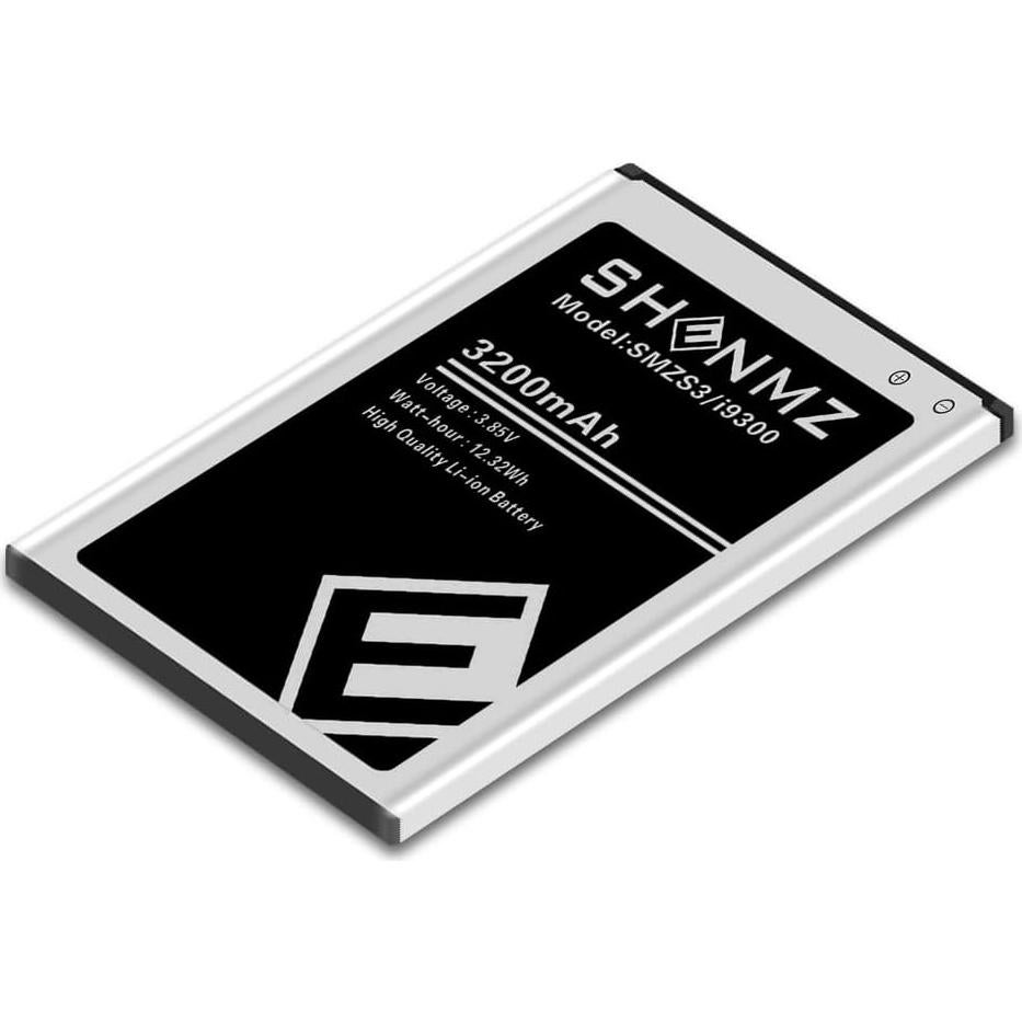 Batería de Reemplazo SHENMZ 3200mAh para Samsung Galaxy S3