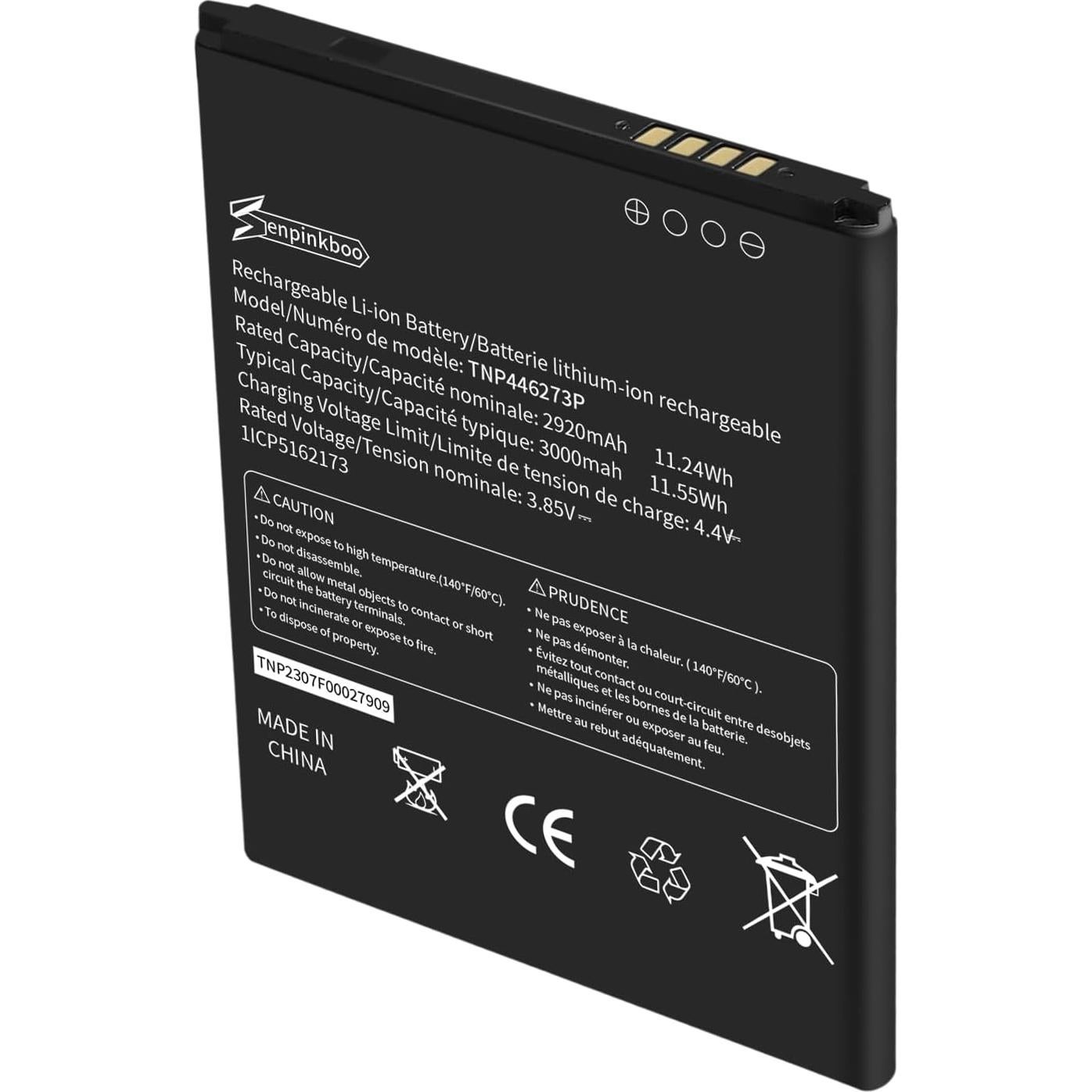 Batería de Reemplazo TNP446273P 3000mAh para Cricket Debut S2