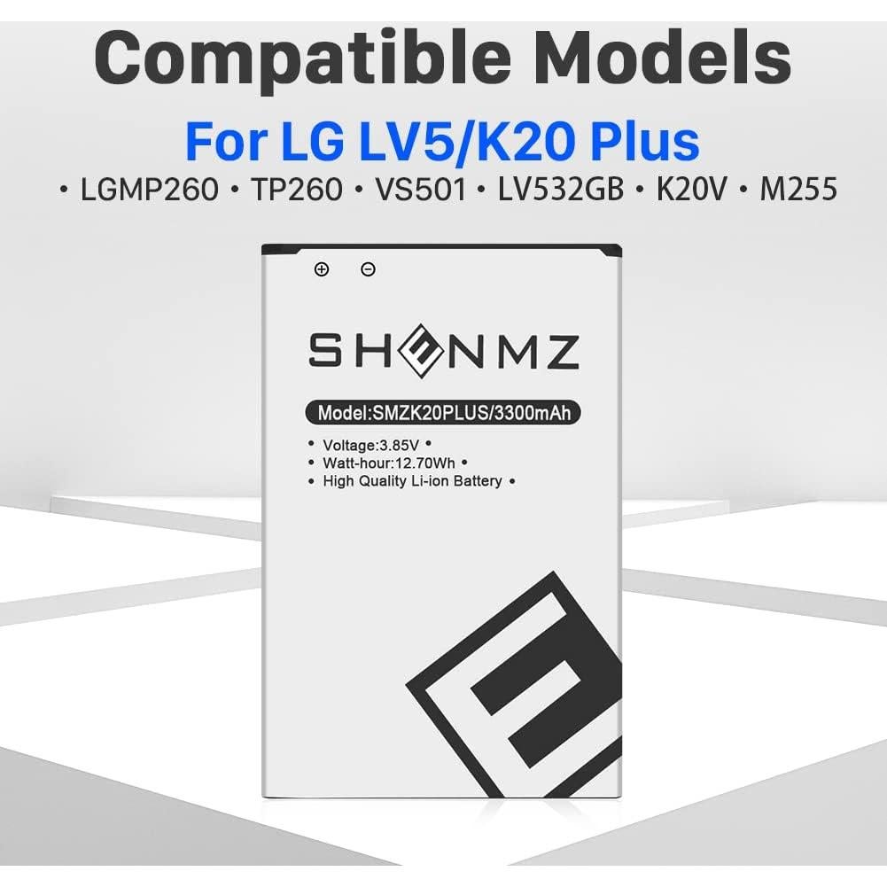 Batería de Reemplazo LG K20 Plus 3300mAh BL-46G1F Li-ion
