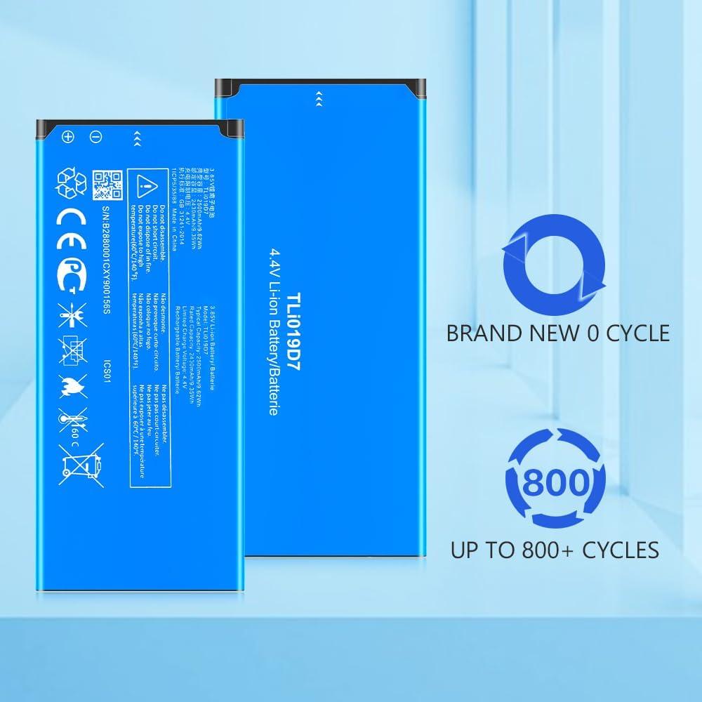 Batería de Reemplazo SHENMZ TLi019D7 2500mAh para Alcatel 1