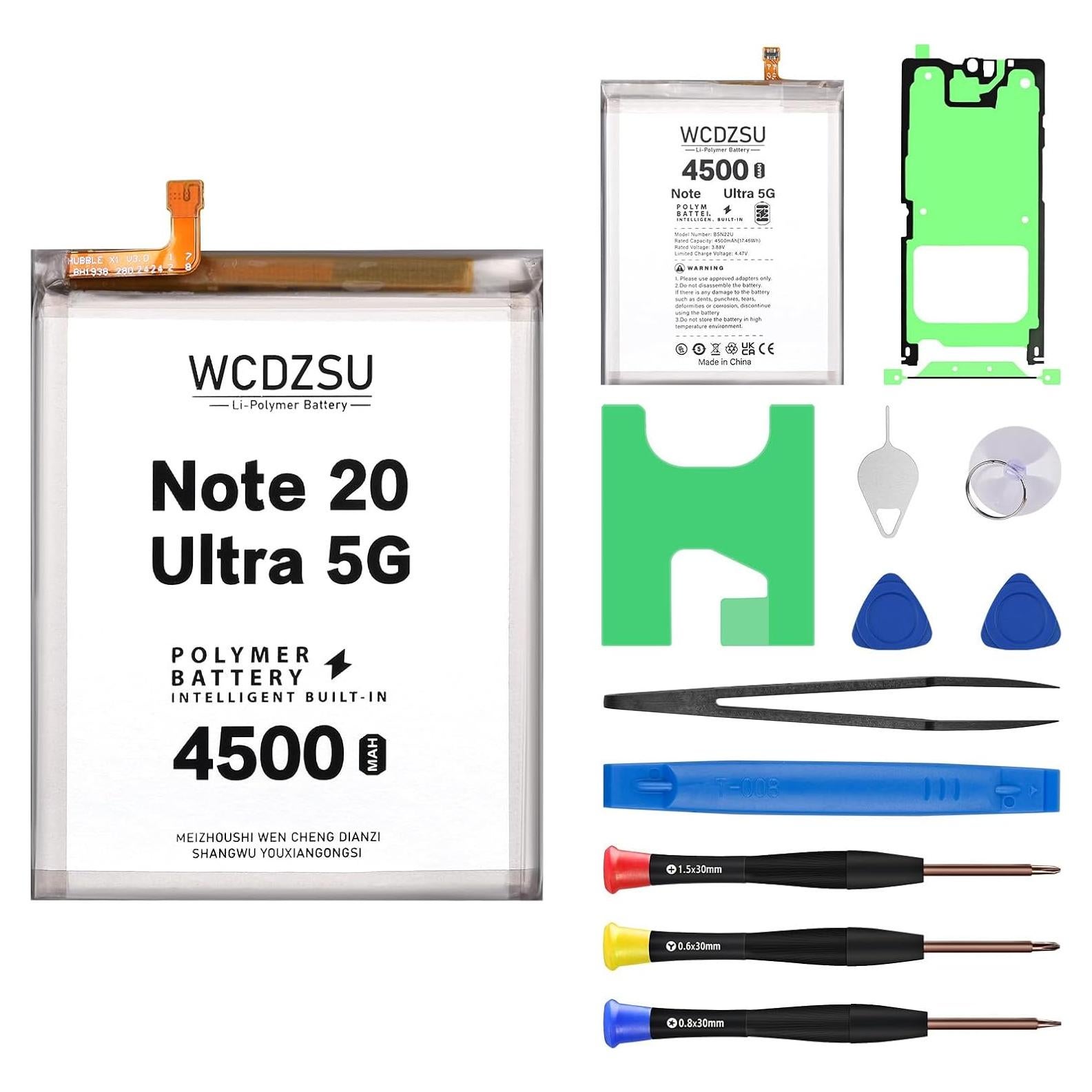 Batería Reemplazo Samsung Galaxy Note 20 Ultra 5G 4500mAh