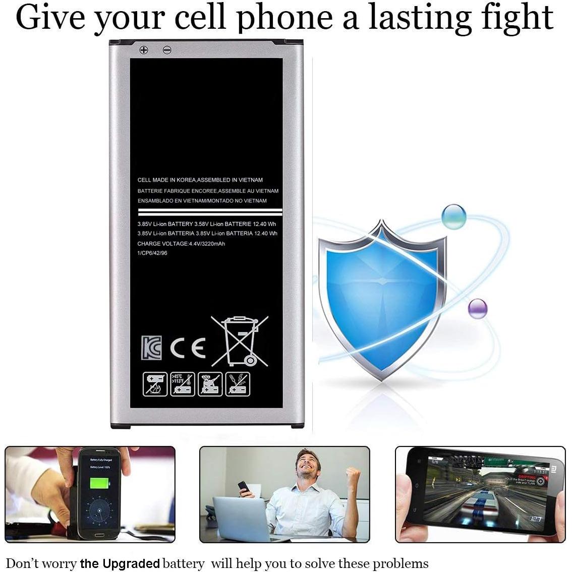 Batería de Reemplazo Cleantt 3220mAh para Galaxy Note 4