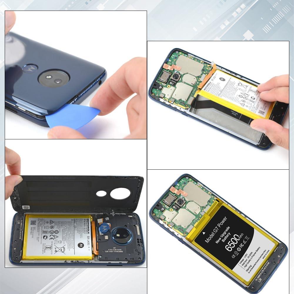 Batería de Reemplazo JK50 6500mAh para Moto G7 Power