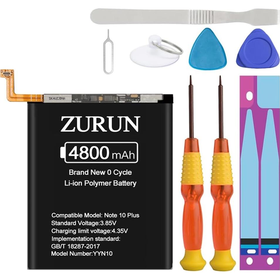 Batería de Reemplazo ZURUN 4800mAh para Galaxy Note 10 Plus
