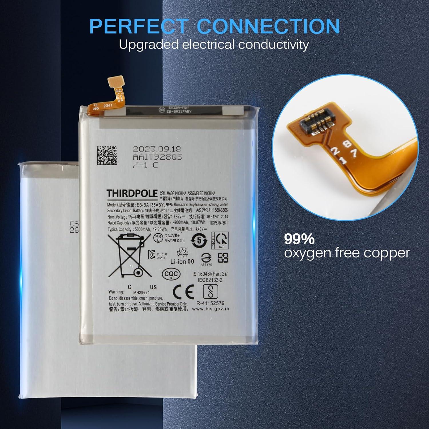 Batería Original Samsung Galaxy A13 5G 5000mAh + Herramientas