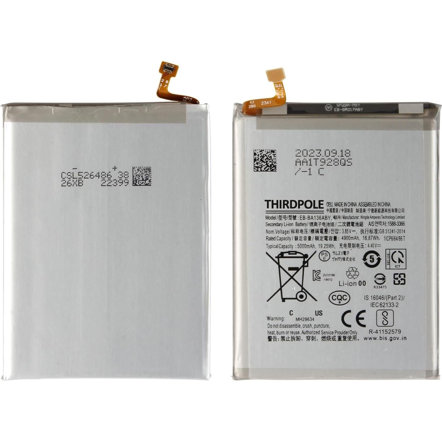 Batería Original Samsung Galaxy A13 5G 5000mAh + Herramientas