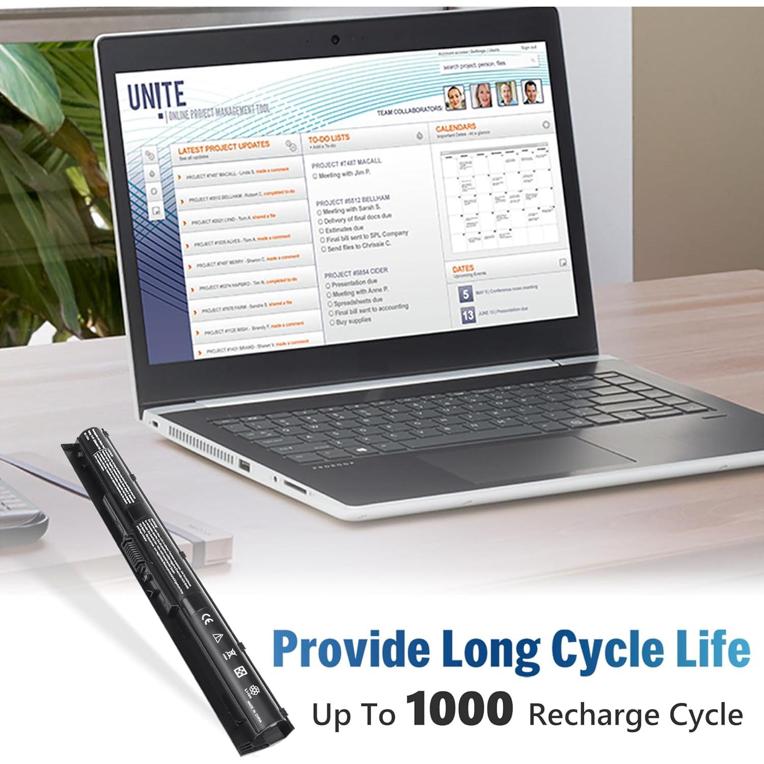 Batería de Laptop HP Pavilion KI04 2600mAh 14.8V Li-ion