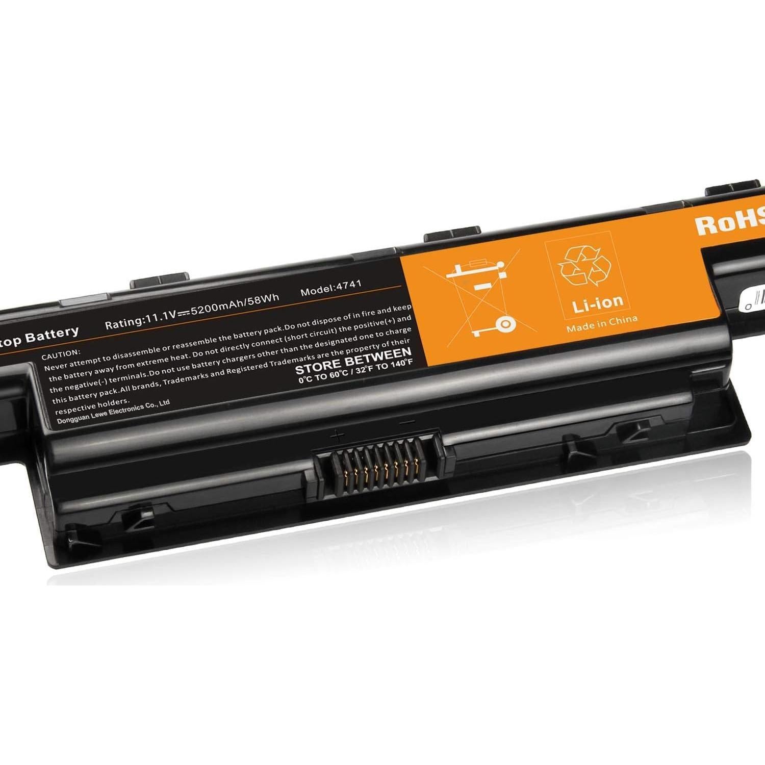 Batería de Laptop Li-ion 58Wh 5200mAh para ACER Aspire