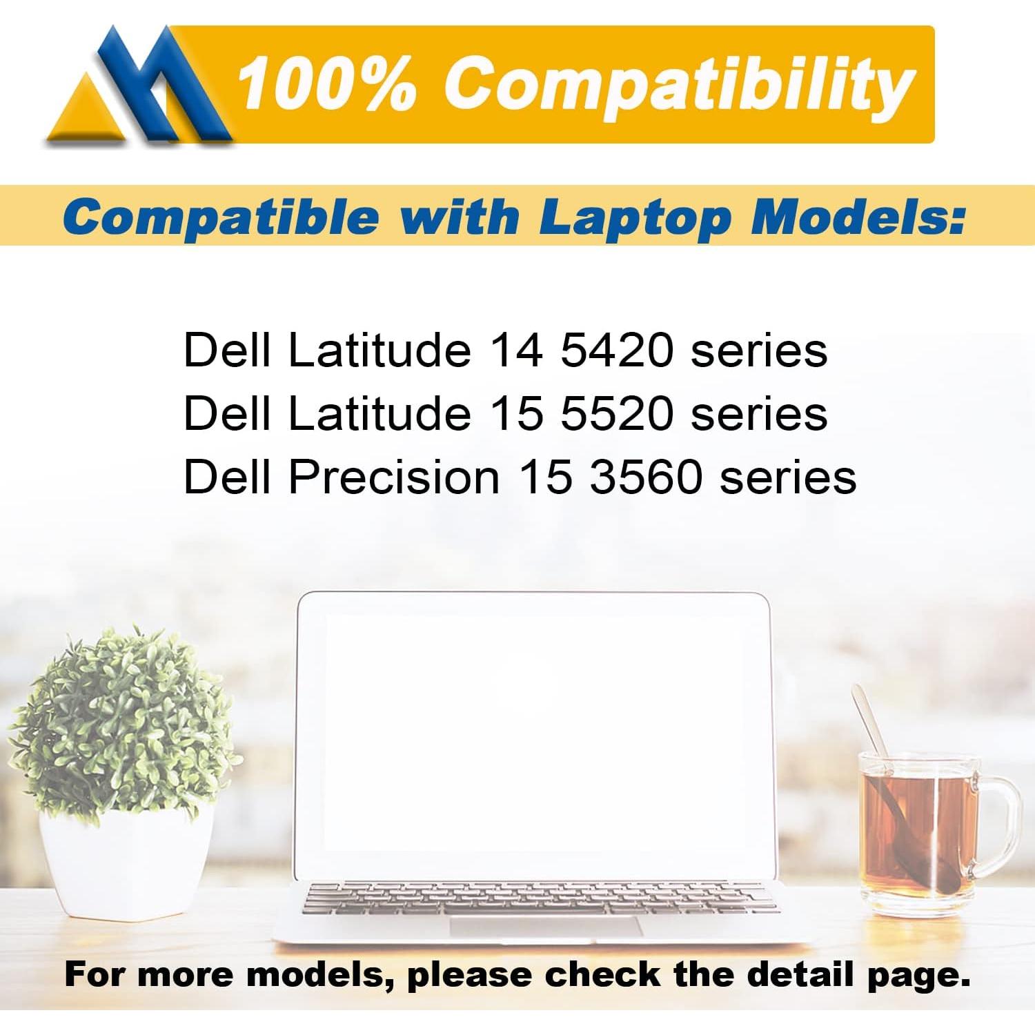 Batería de Reemplazo RJ40G 63Wh para Laptop Dell Latitude 14/15