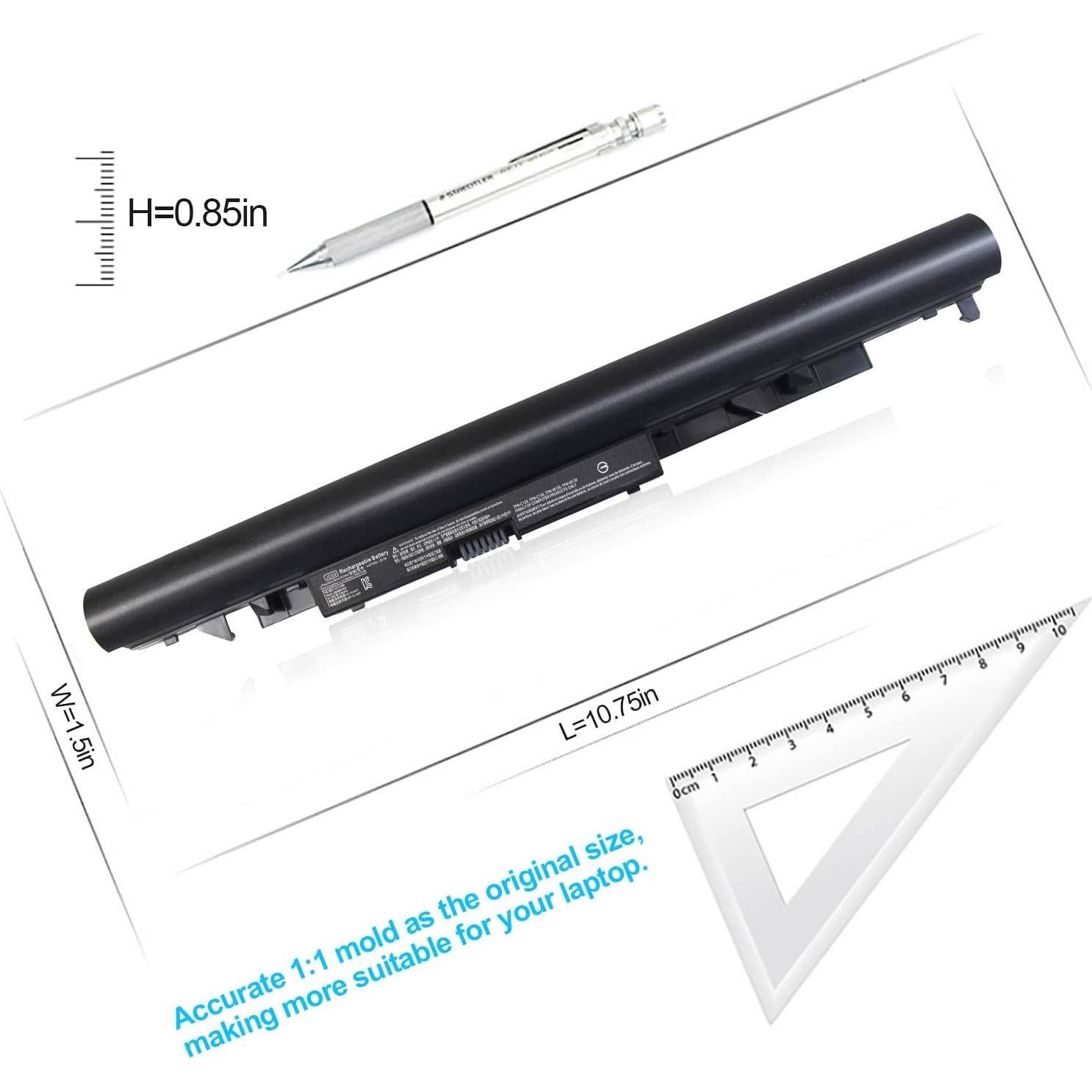 Batería de Reemplazo HP JC03 10.95V 2600mAh para HP 15-bs/bw/17-bs