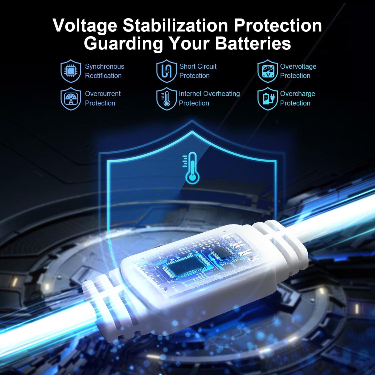 Cargador Solar 6W Orayafid IP65 para Cámaras de Seguridad