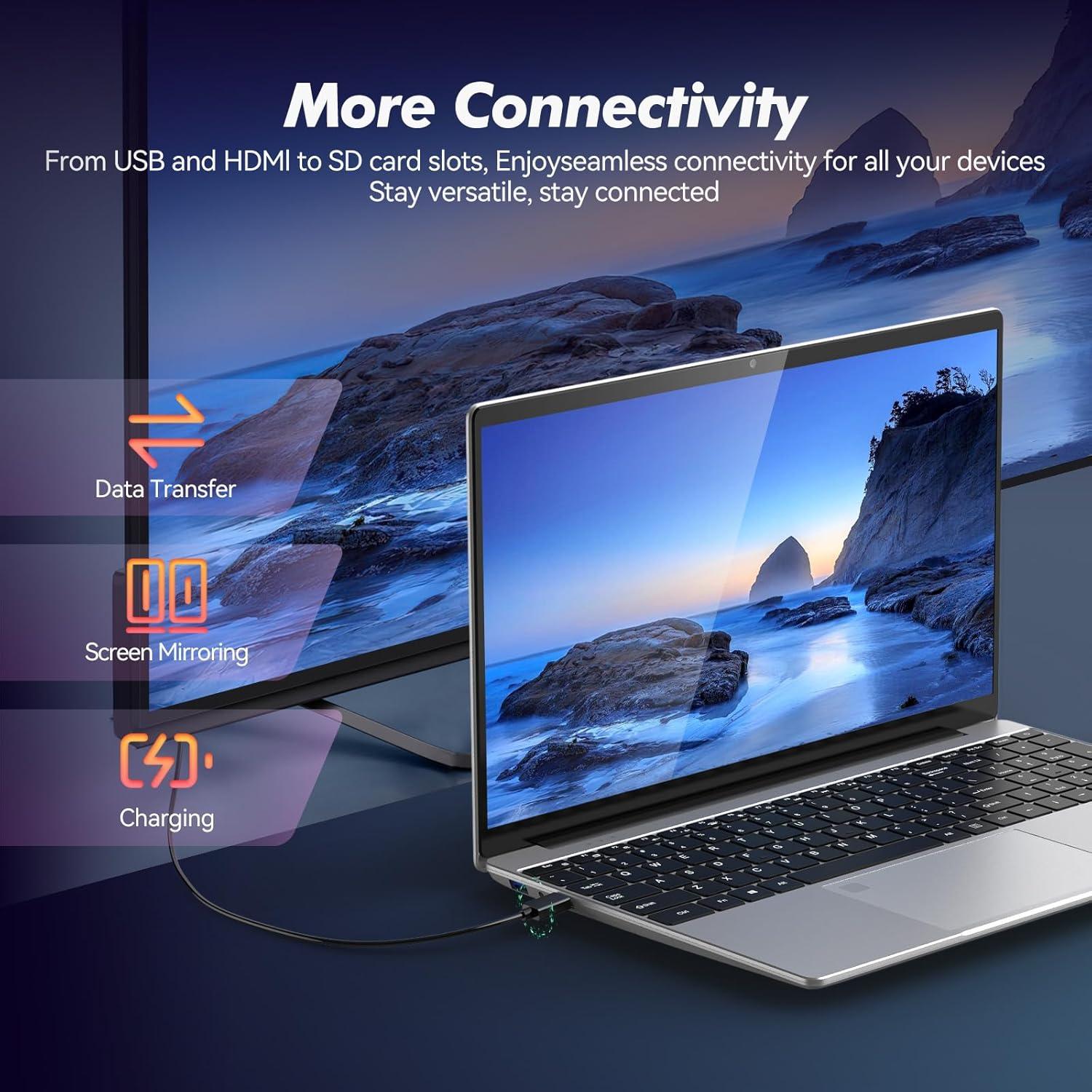 Laptop Pryloxen 15.6" FHD, 16GB RAM, 1TB SSD, Win 11 Pro