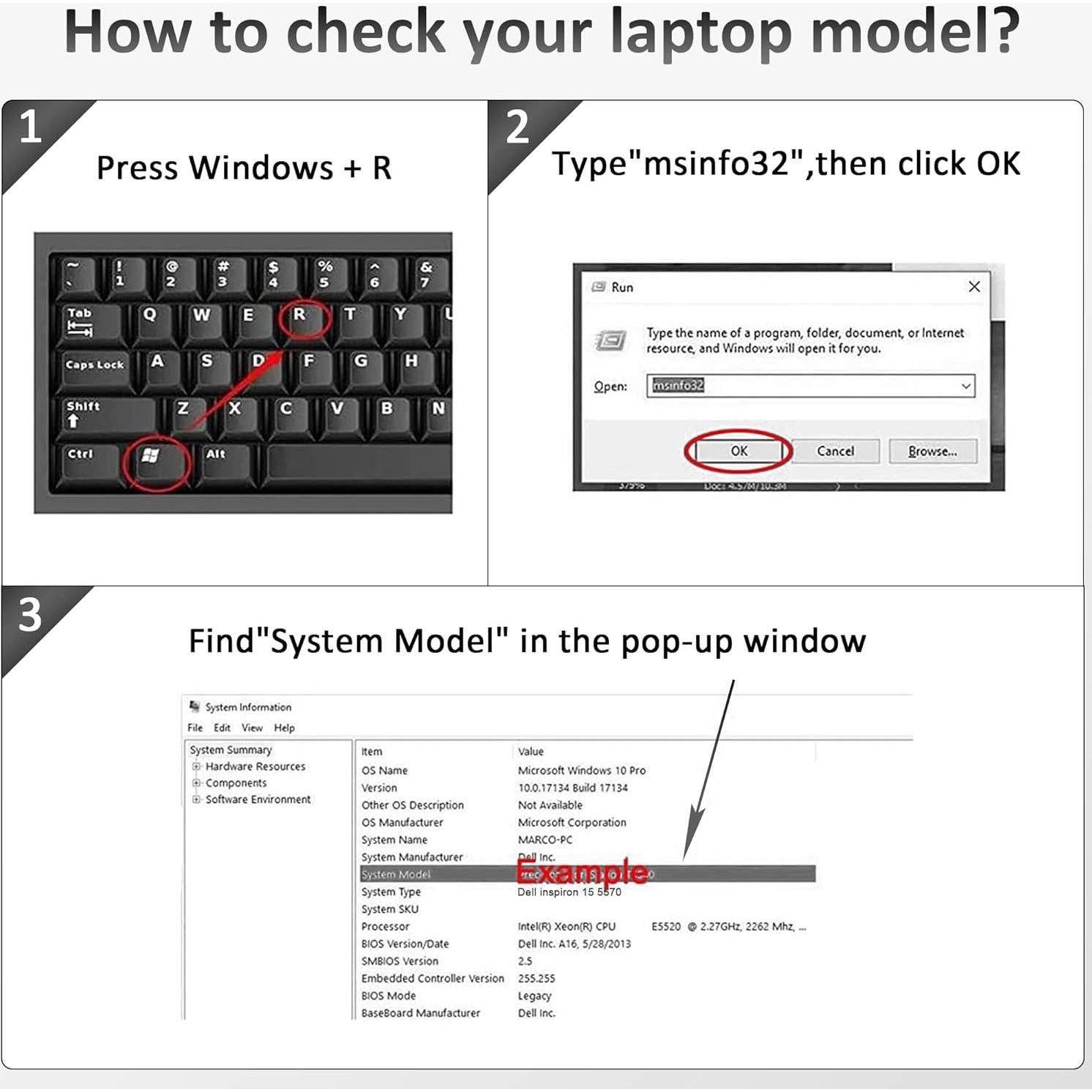 Batería de Laptop Dell WDX0R 42Wh Li-ion 11.4V 3-Celdas