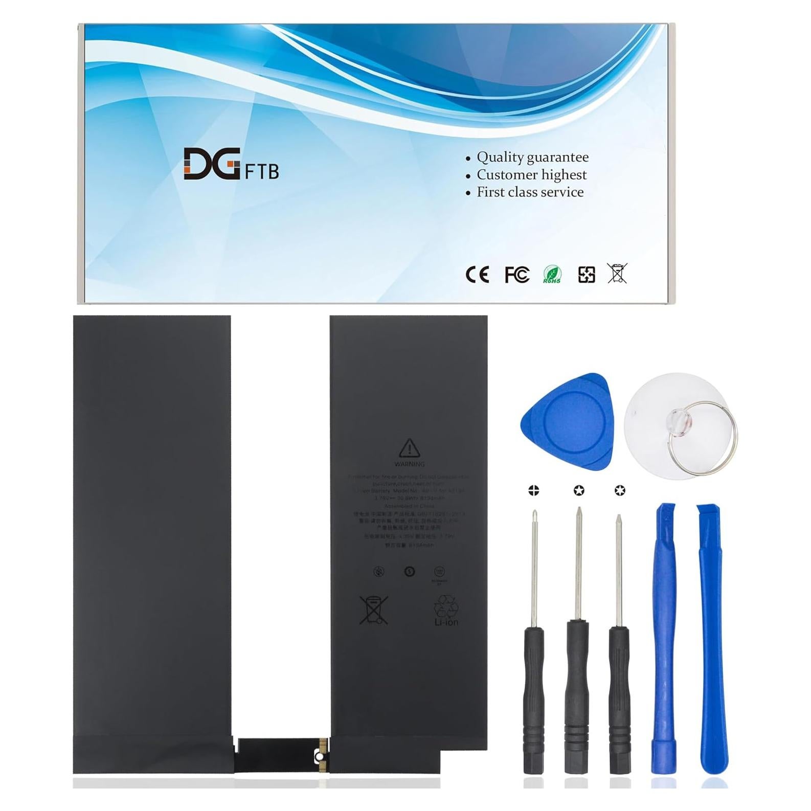 Batería de Reemplazo DGFTB A2134 30.8Wh para iPad Air 10.5" 2019