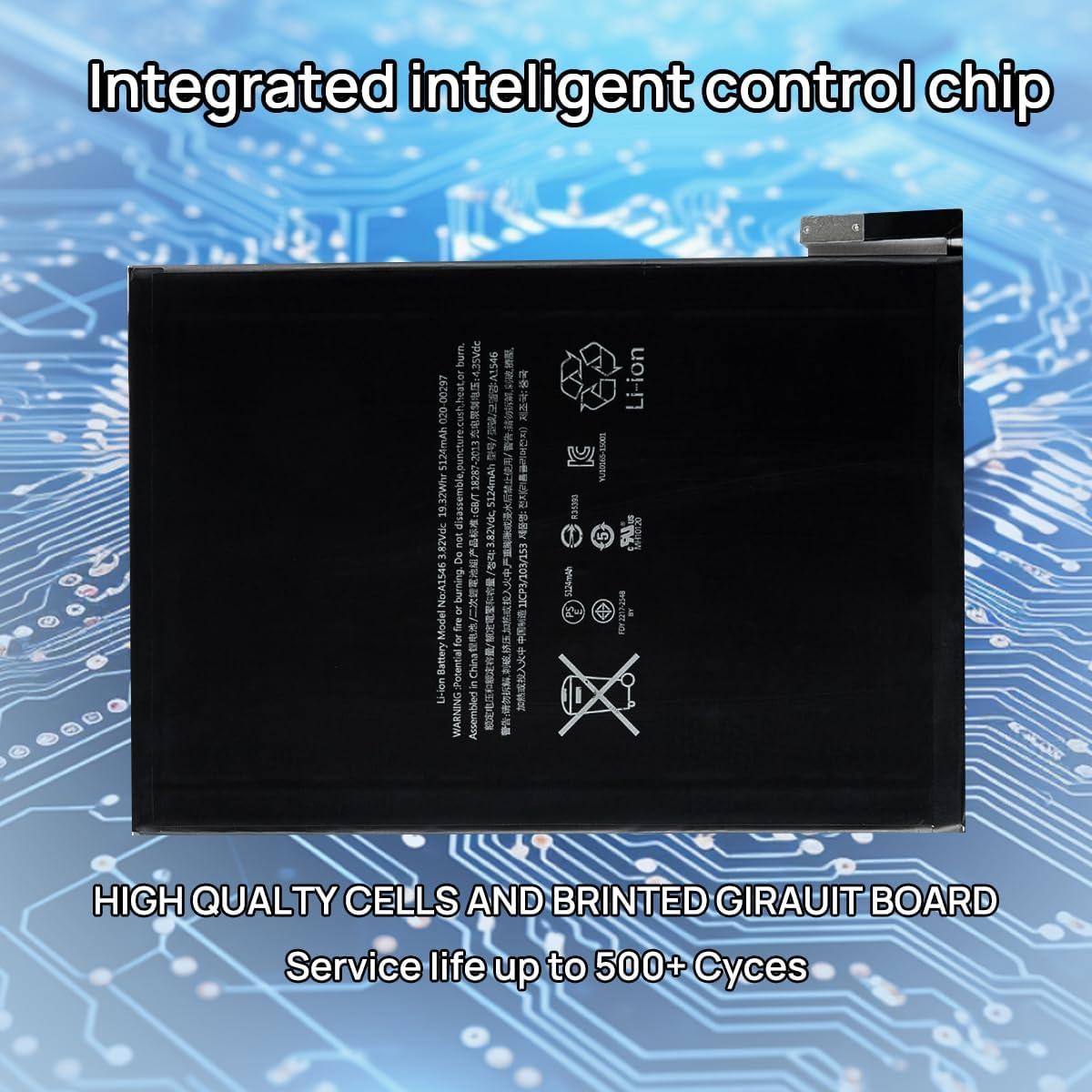 Batería A1546 BORSCELLOR para iPad Mini 4 5124mAh 3.82V