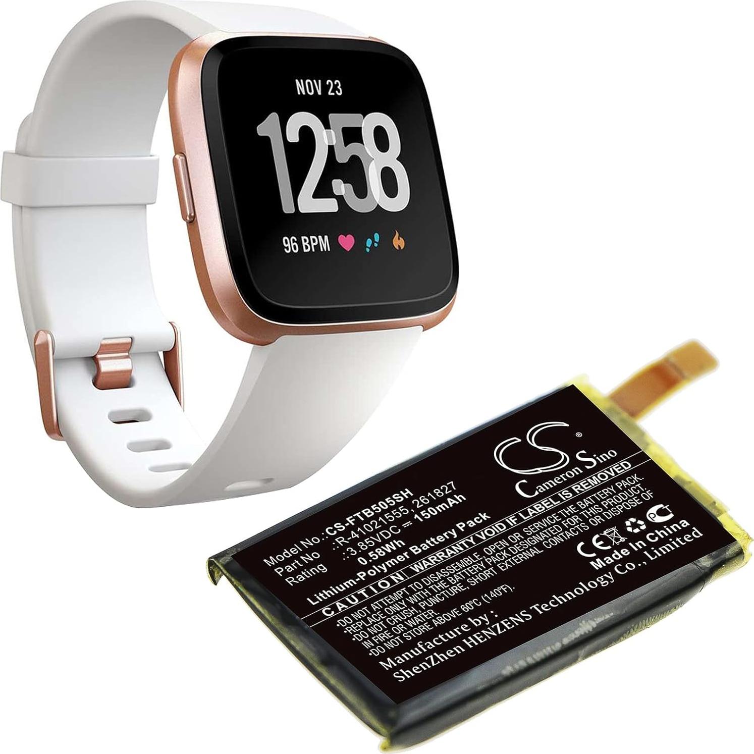 Batería Reemplazo Li-Polímero 150mAh para Reloj FB504 FB505