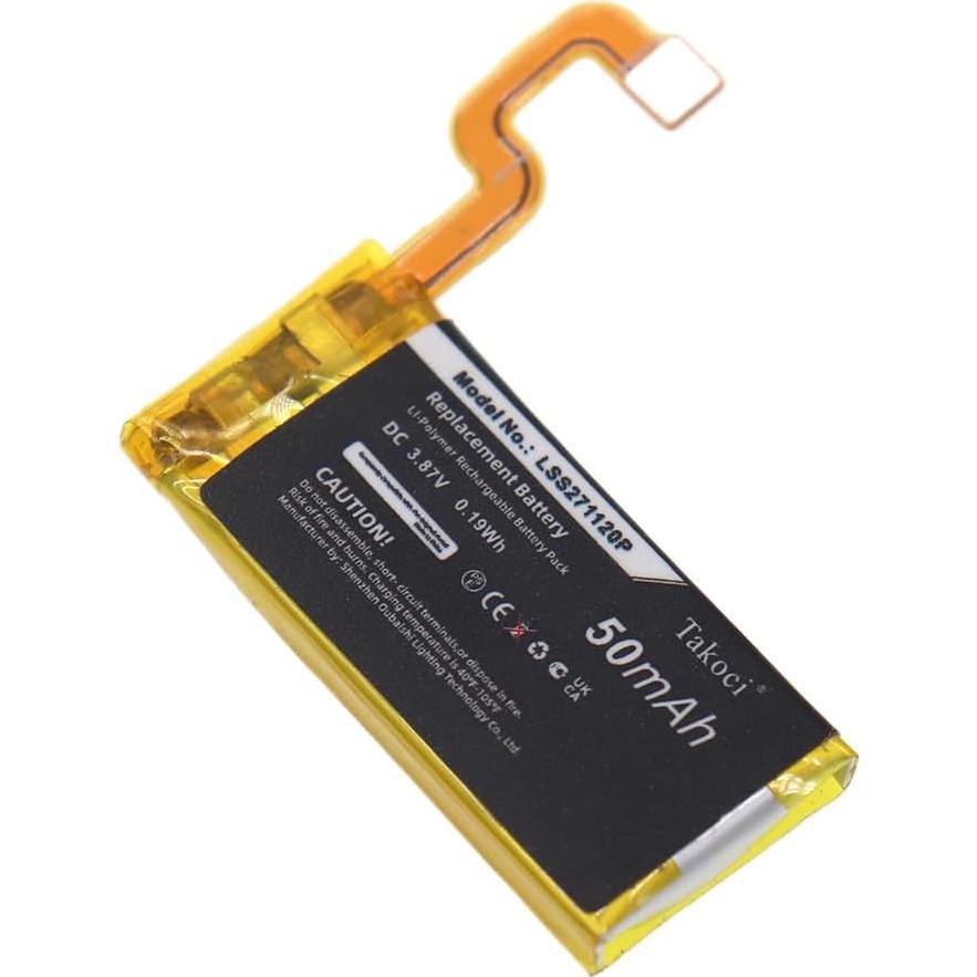 Batería de Reemplazo LSS271120P 50mAh 3.87V para Reloj Luxe