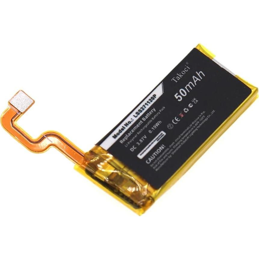 Batería de Reemplazo LSS271120P 50mAh 3.87V para Reloj Luxe