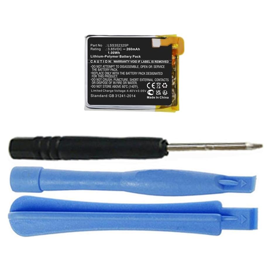 Batería de Reemplazo LSS352325P 260mAh para Fitbit Versa 3
