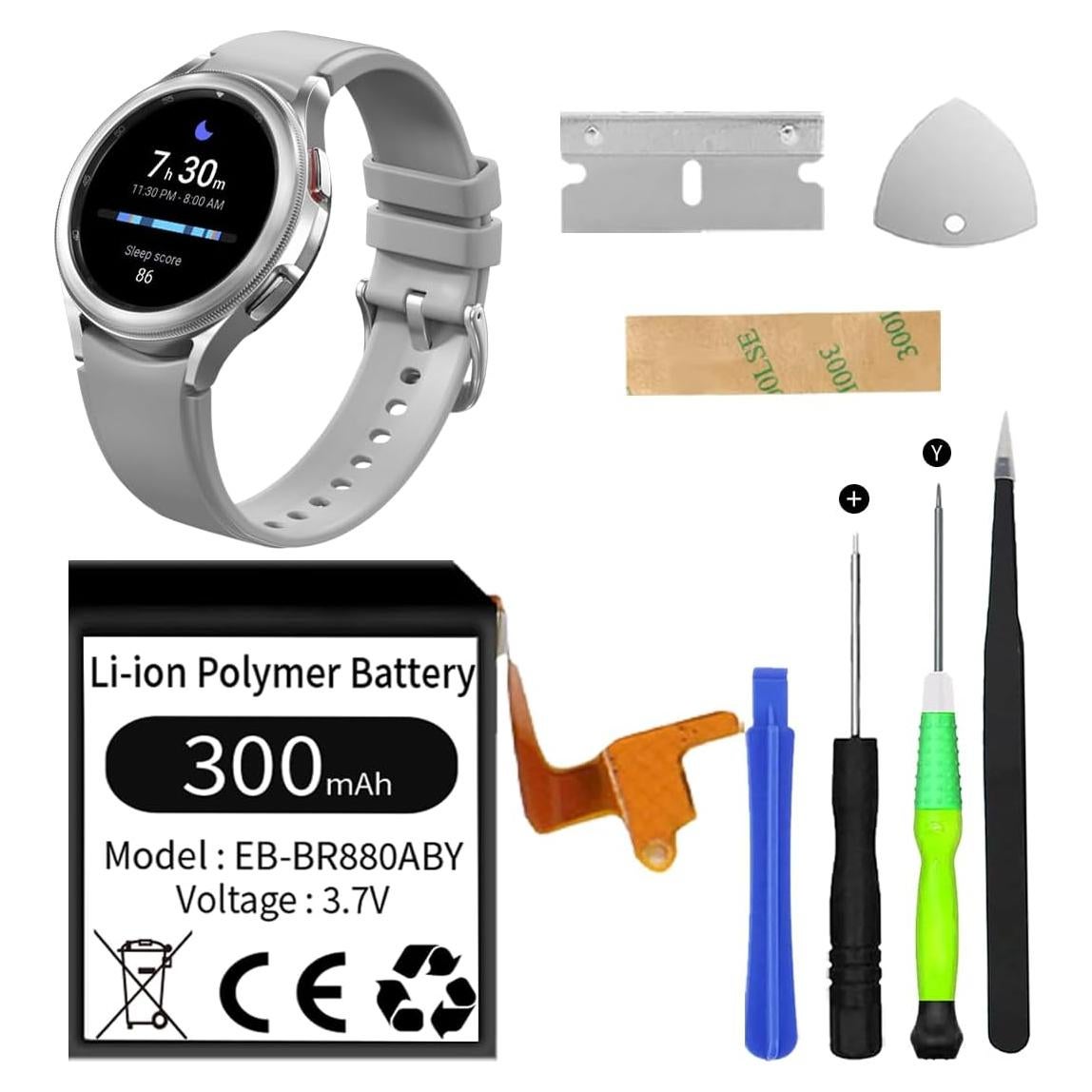 Batería de Reemplazo EB-BR880ABY para Samsung Galaxy Watch 4