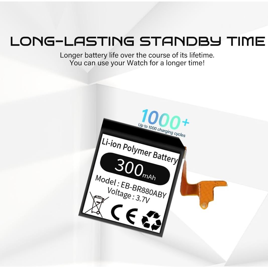 Batería de Reemplazo EB-BR880ABY para Samsung Galaxy Watch 4