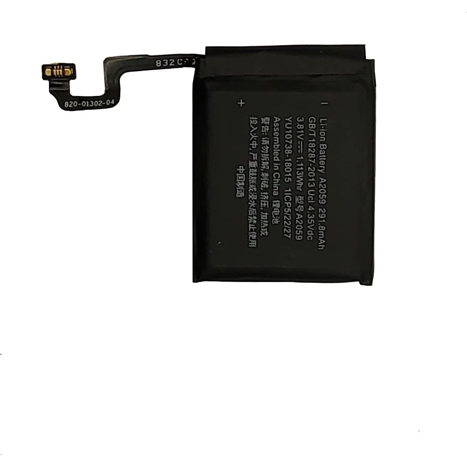 Batería de Reemplazo Green Fusion A2059 para Apple Watch 4 44mm