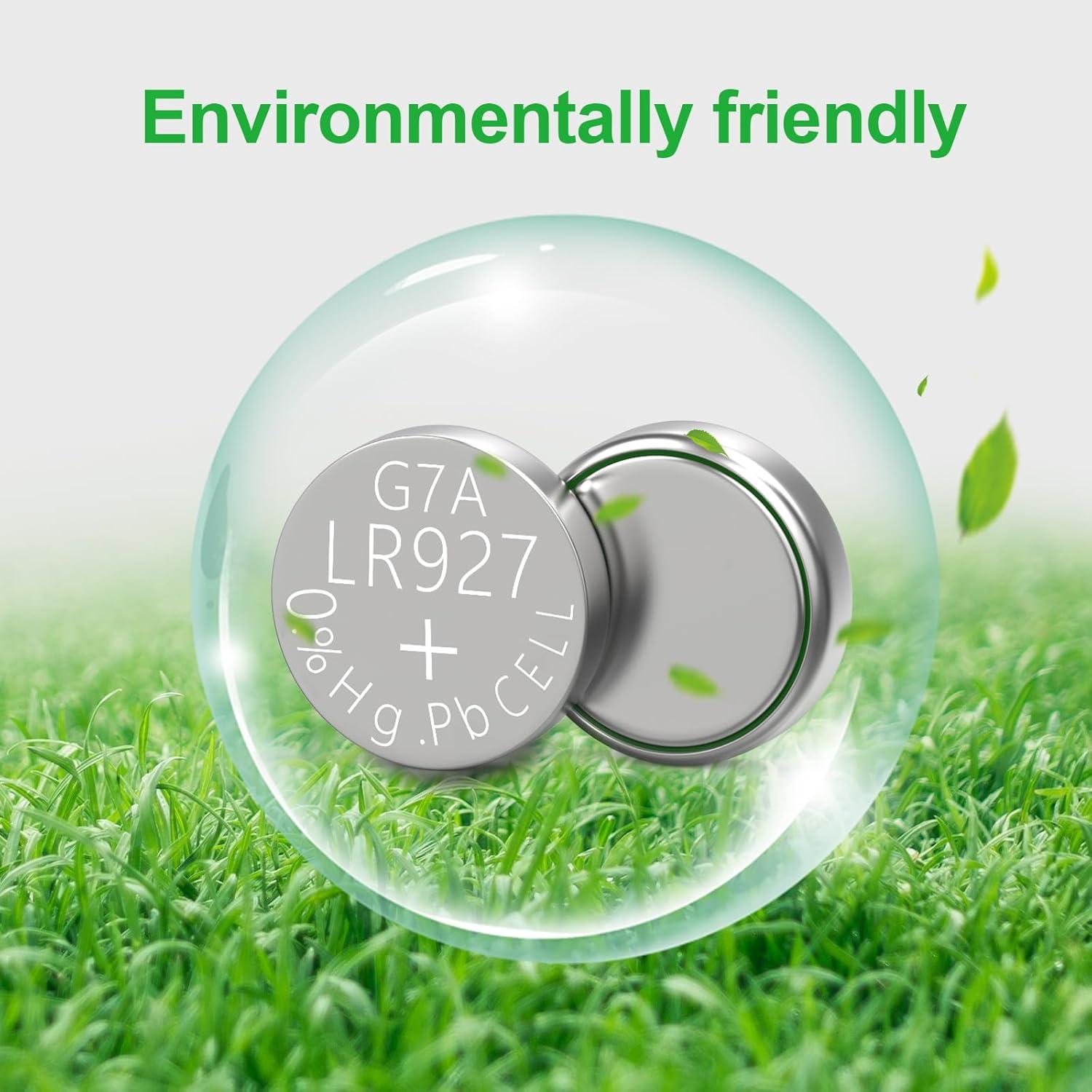 Baterías de Reloj DURNERGY 395 SR927SW Paquete de 100 Unidades