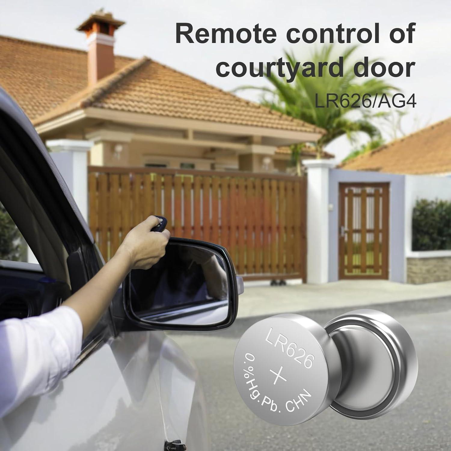 Baterías LR626 Paquete de 10 - Alcalinas 1.5V para Relojes