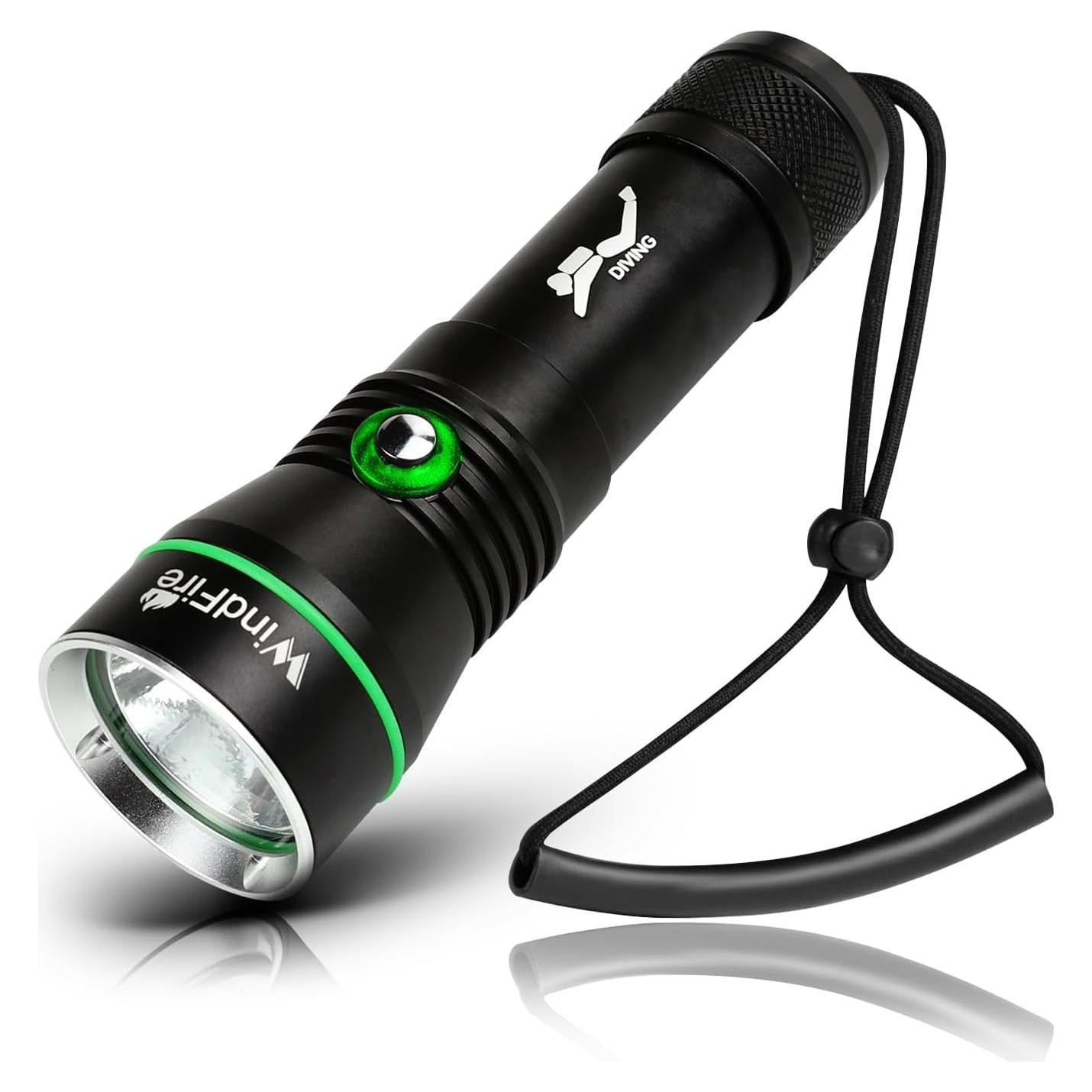 Linterna de Buceo WINDFIRE S3 5000LM IPX8 Recargable