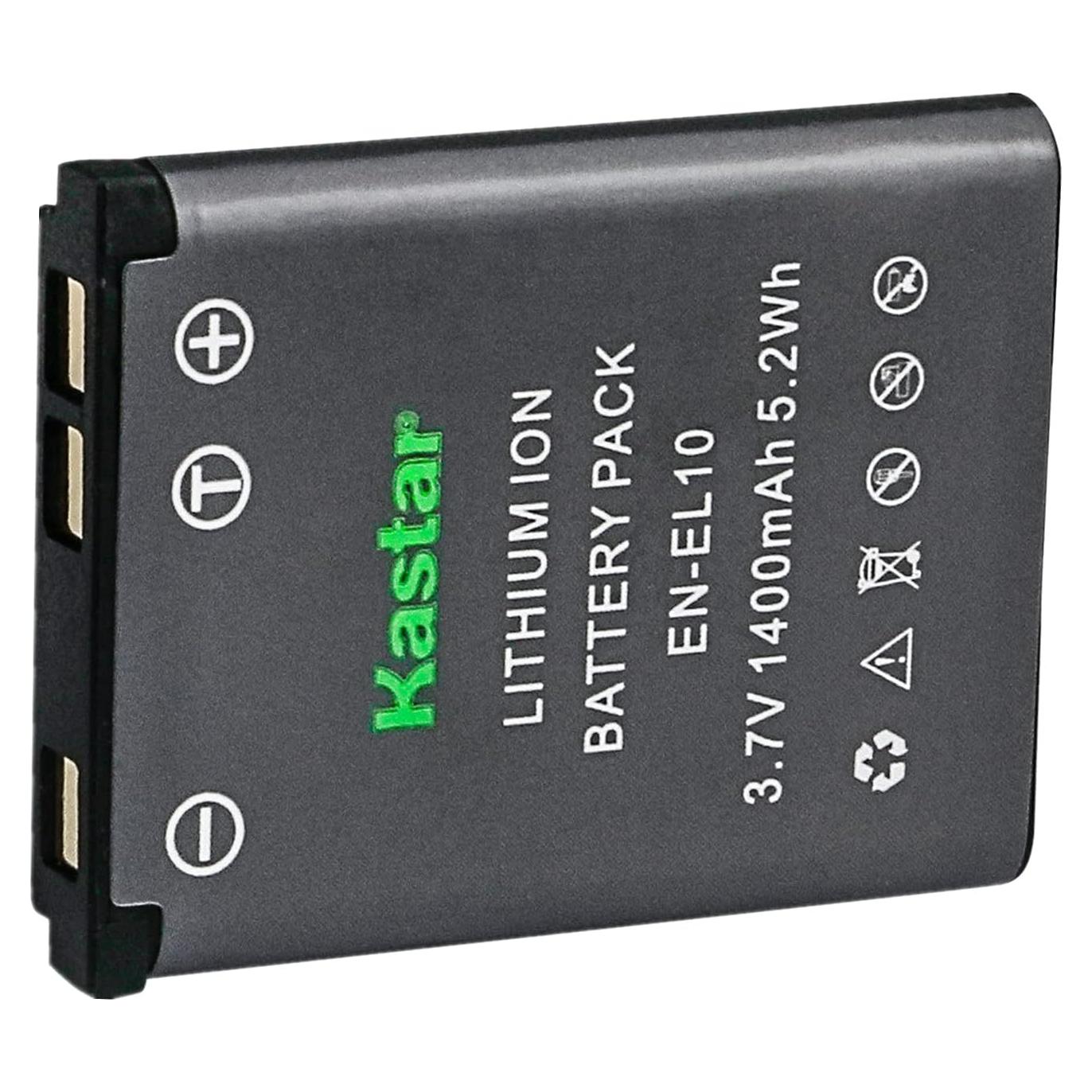 Batería de Litio-Ion Kastar EN-EL10 para Nikon Coolpix