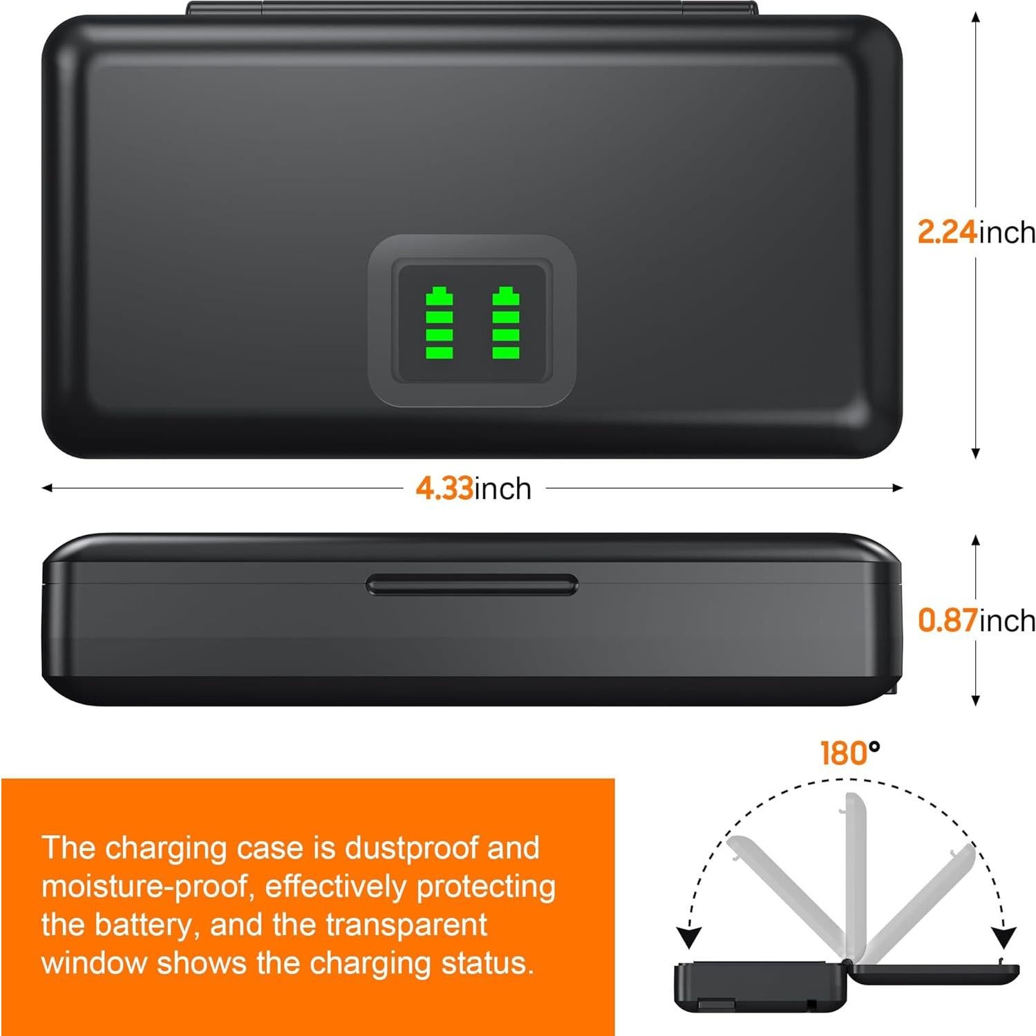 Kit de Baterías y Cargador SEVKUMZ NP-BN1 para Cámaras Sony