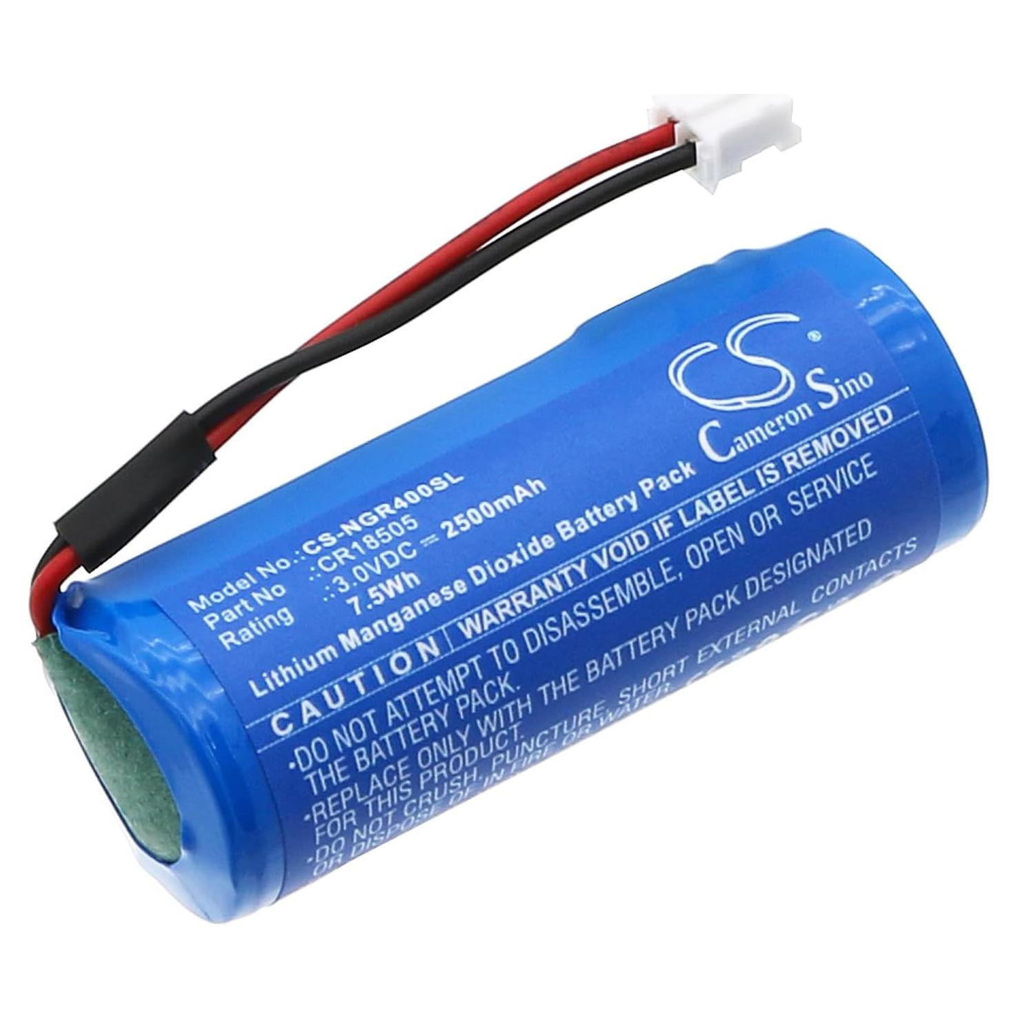 Batería de Reemplazo NextCentury RR4 2500mAh 7.5Wh