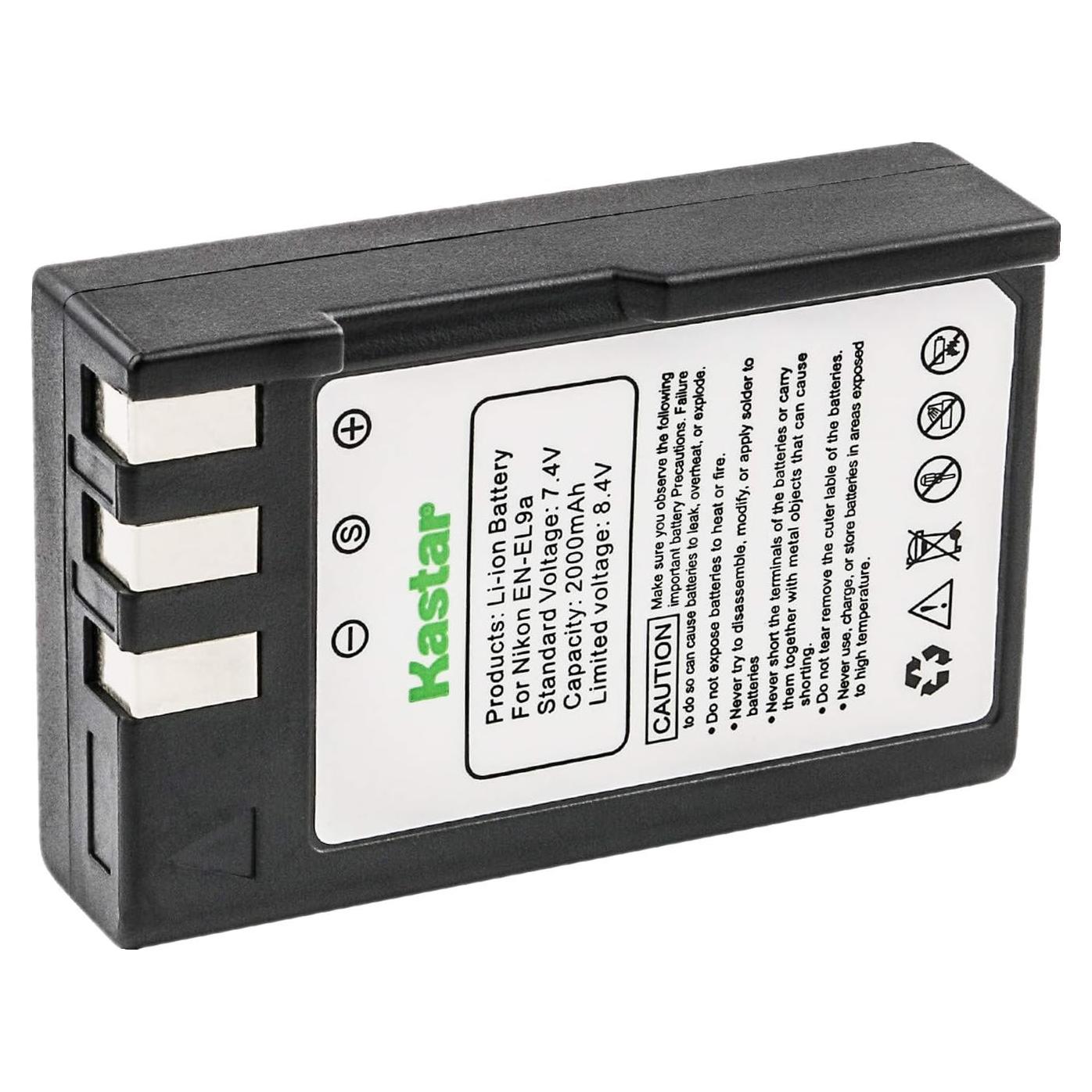 Batería de Litio-Ion Kastar EN-EL9 para Nikon D40 D60